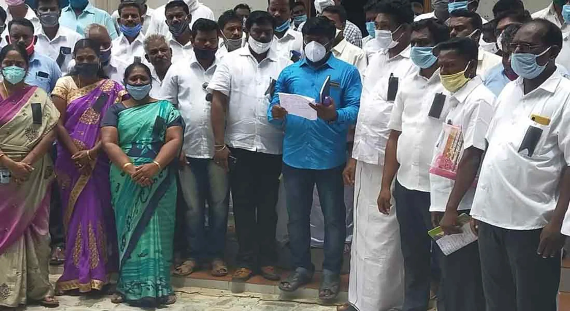 Political impediment to the activities of panchayat leaders near Chidambaram