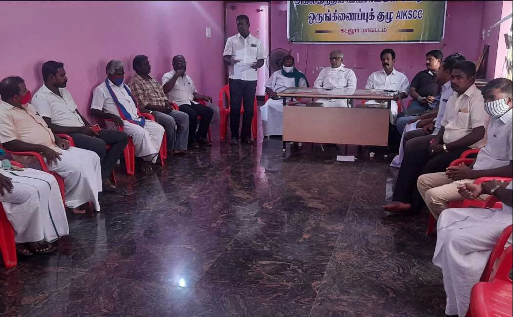 farmers protest - chidambaram
