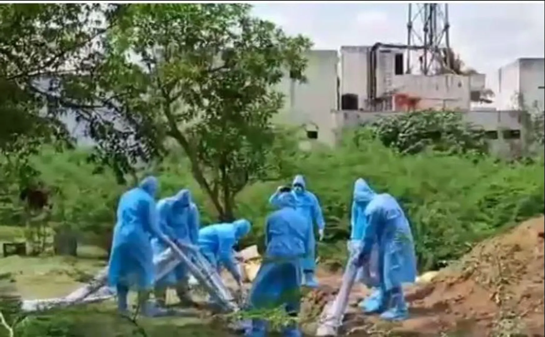 tmmk members help to do final rituals of people died of corona 