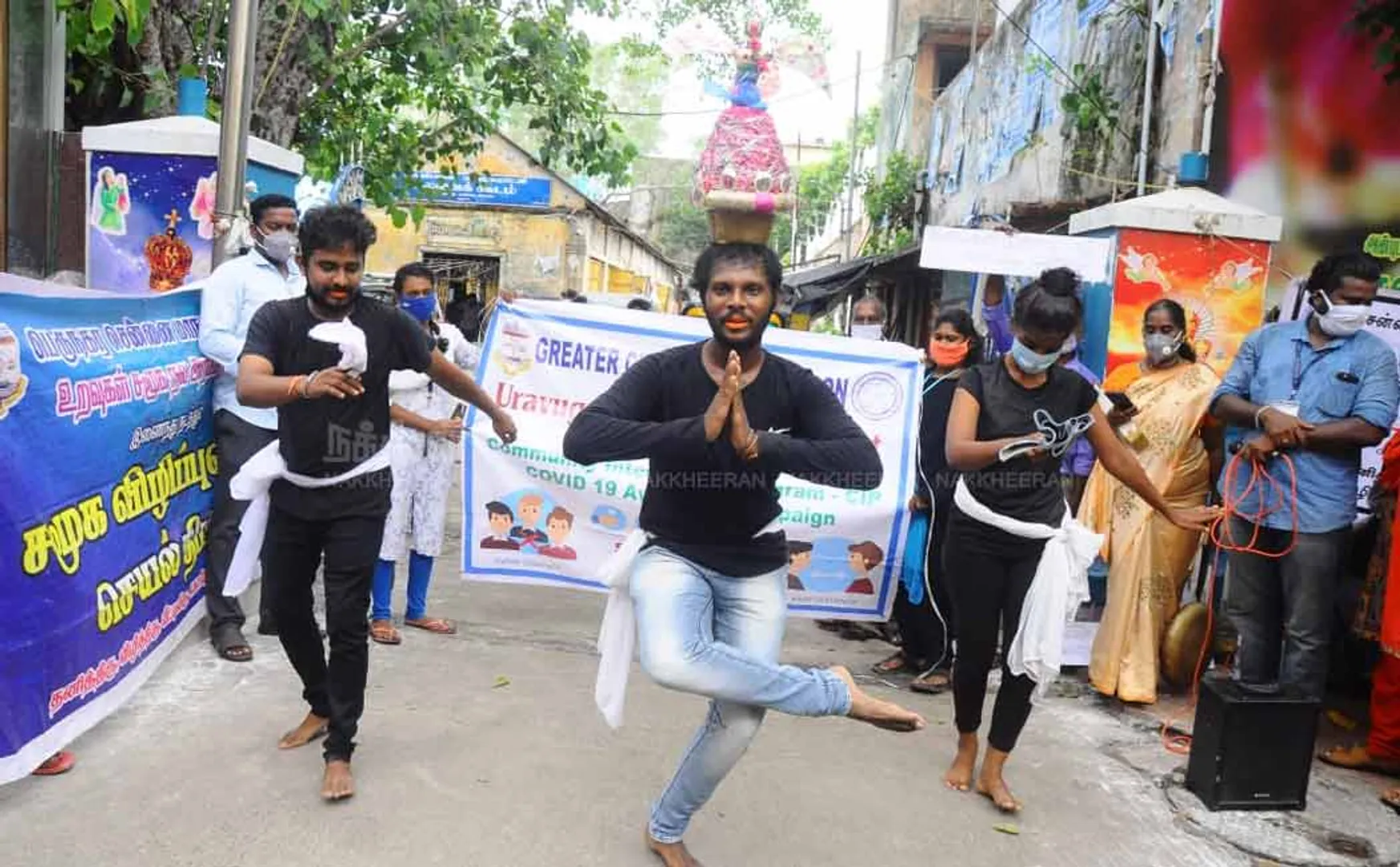 Corona Awarness in Chennai 