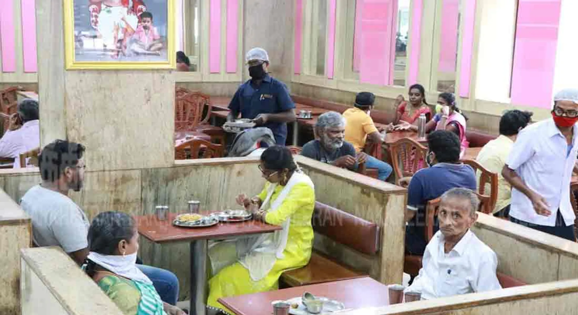 an now sit and eat in hotels in Chennai !!