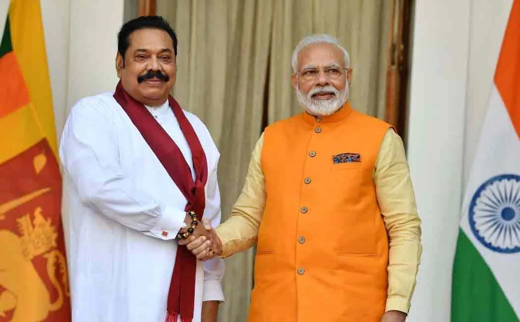 modi wishes mahinda rajapaksa on election results