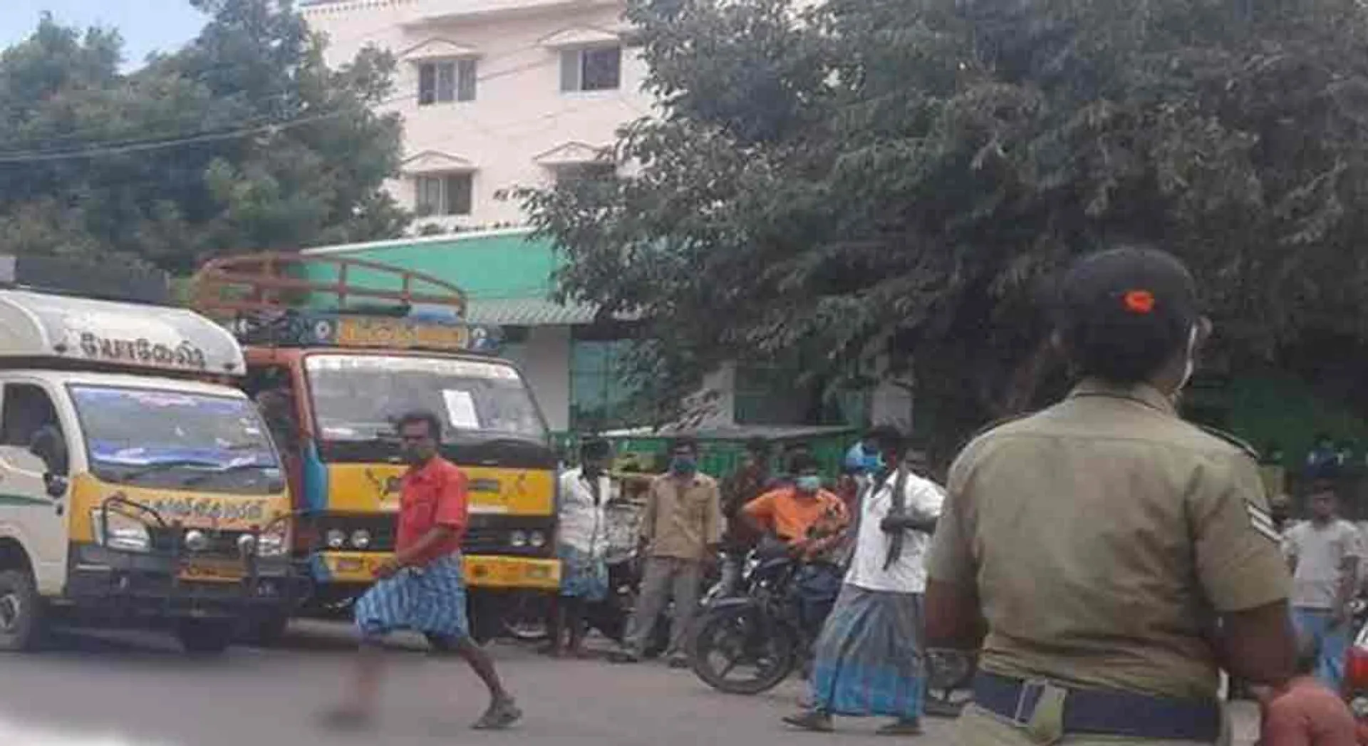 Incident in theni