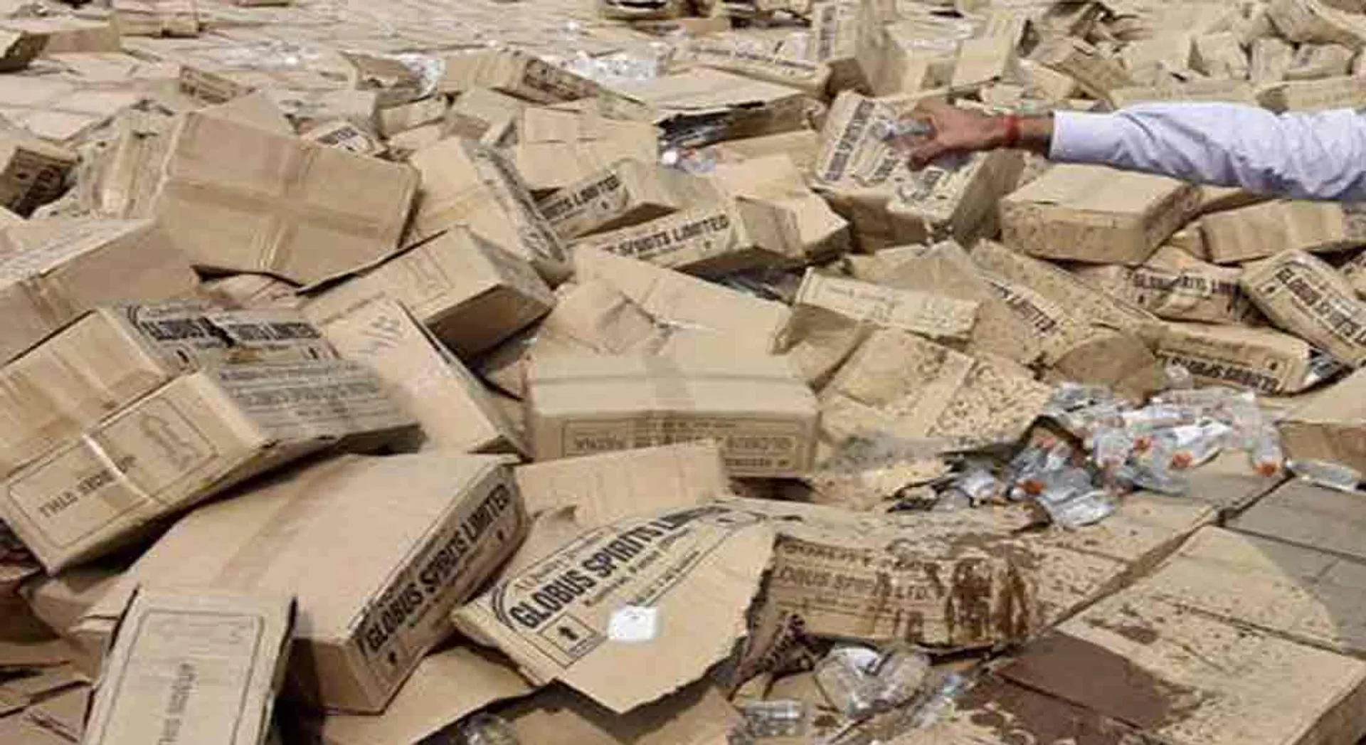 Destruction of liquor by court order!