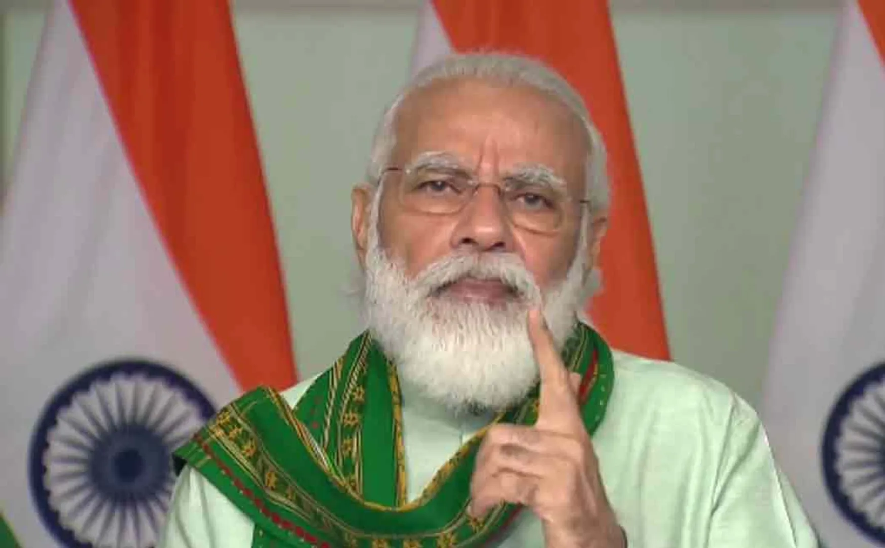 modi inaugurates chennai portblair cable connection plan