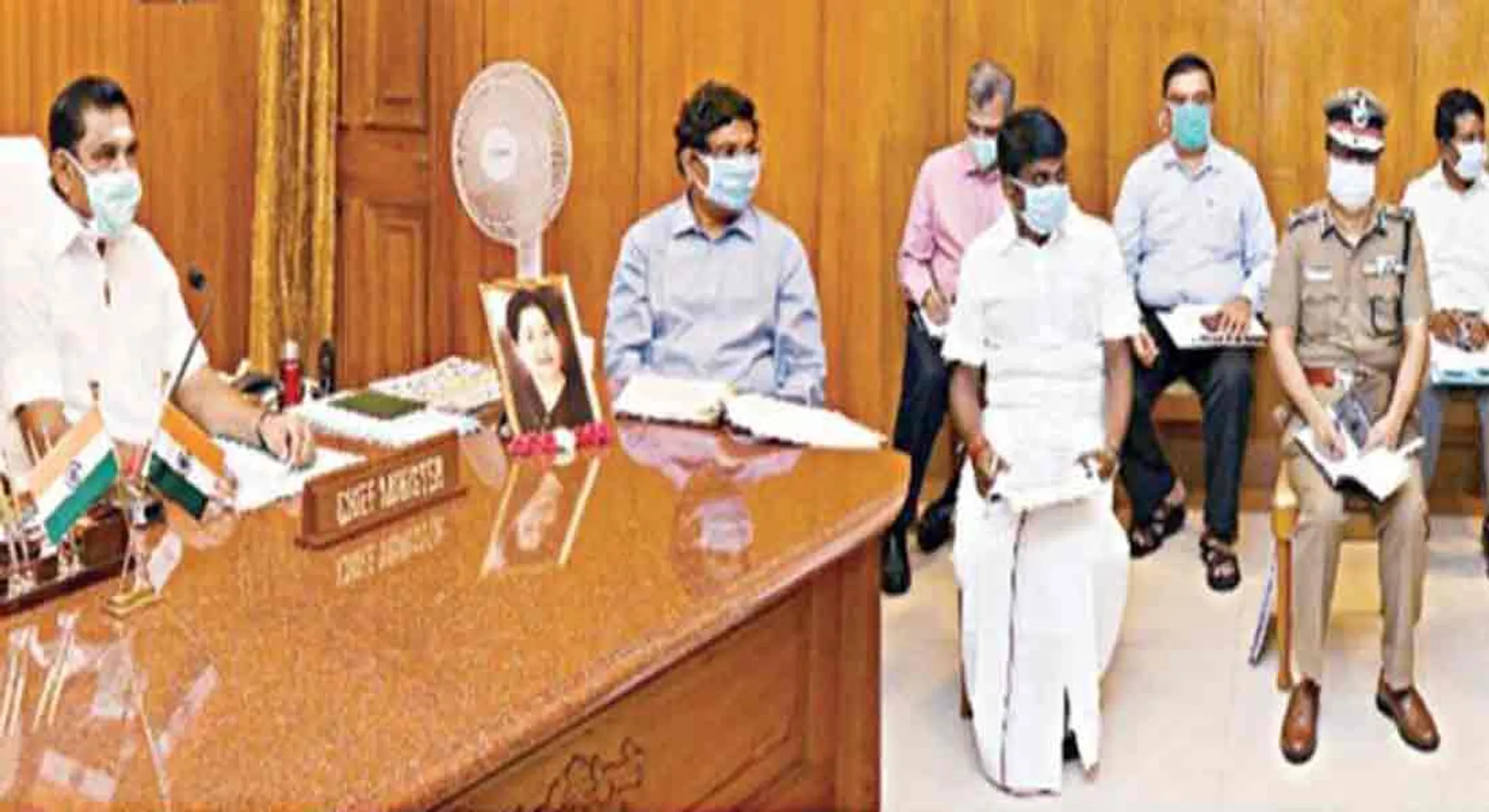 Chief Minister Edappadi consults with the Prime Minister
