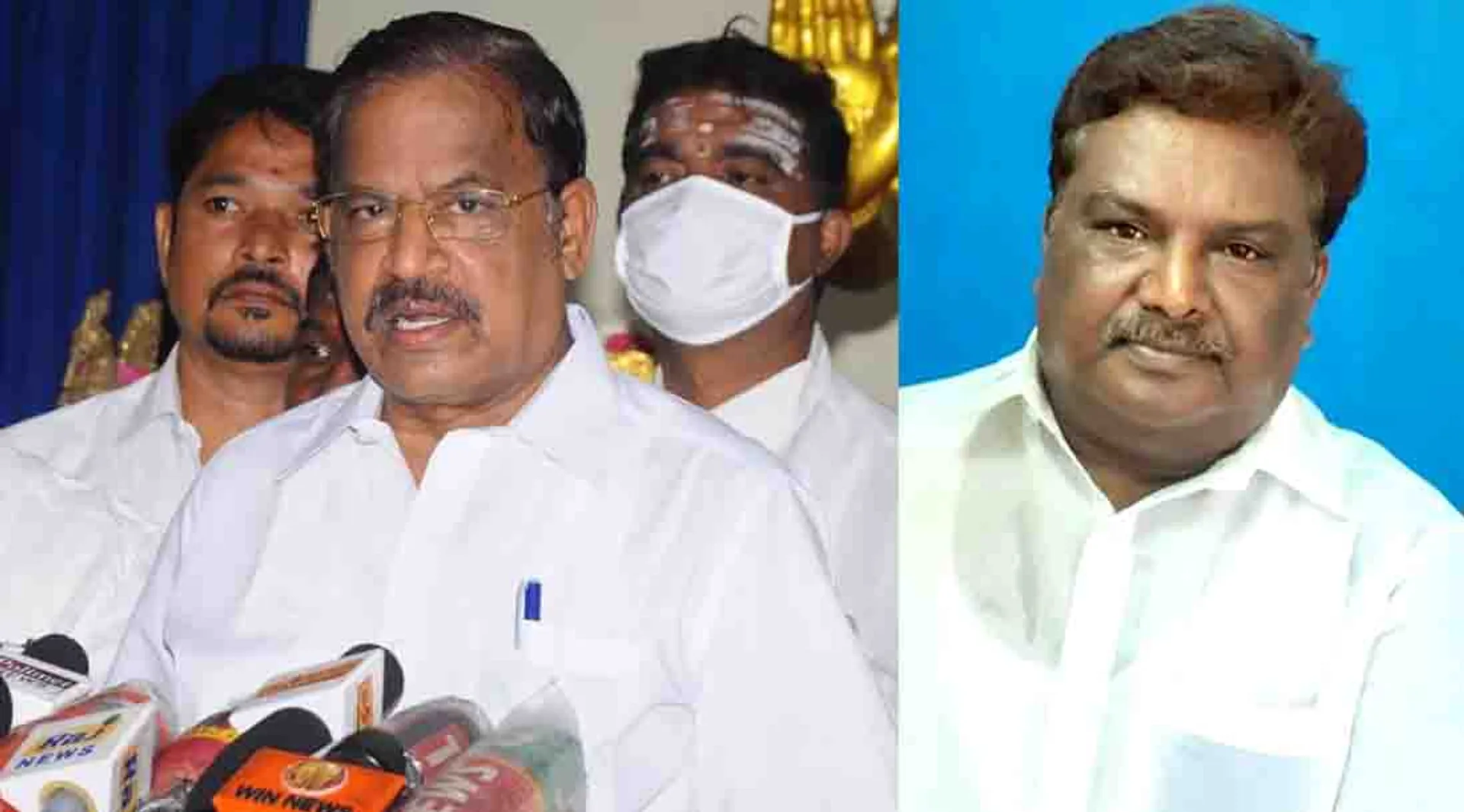 v p duraisamy bjp - s. s. sivasankar dmk