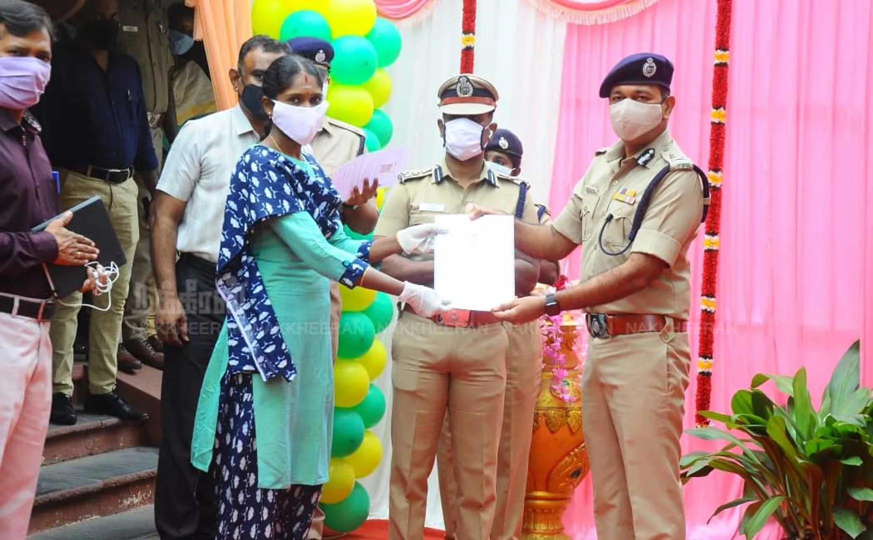 The Commissioner of Police  appreciate the policemen who recovered from the corona