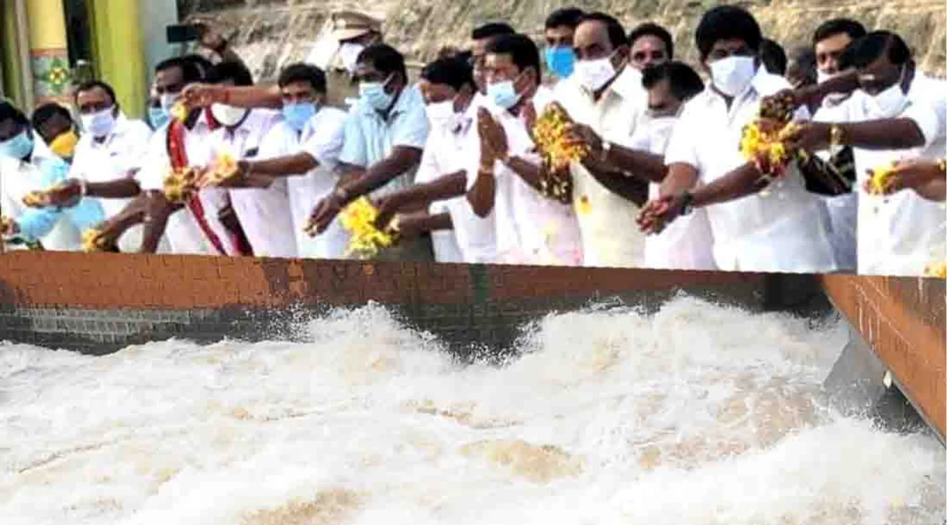 BhavaniSagar Dam - minister K. A. Sengottaiyan - 