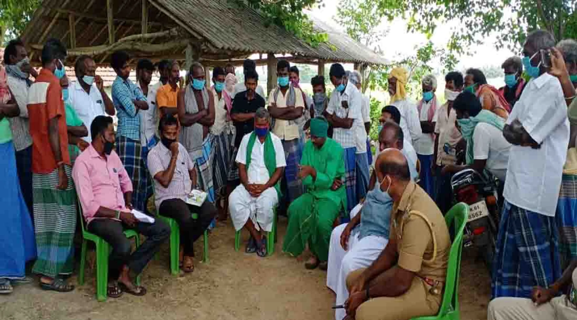 Thirumanur - Kamarasavalli arasan lake - 