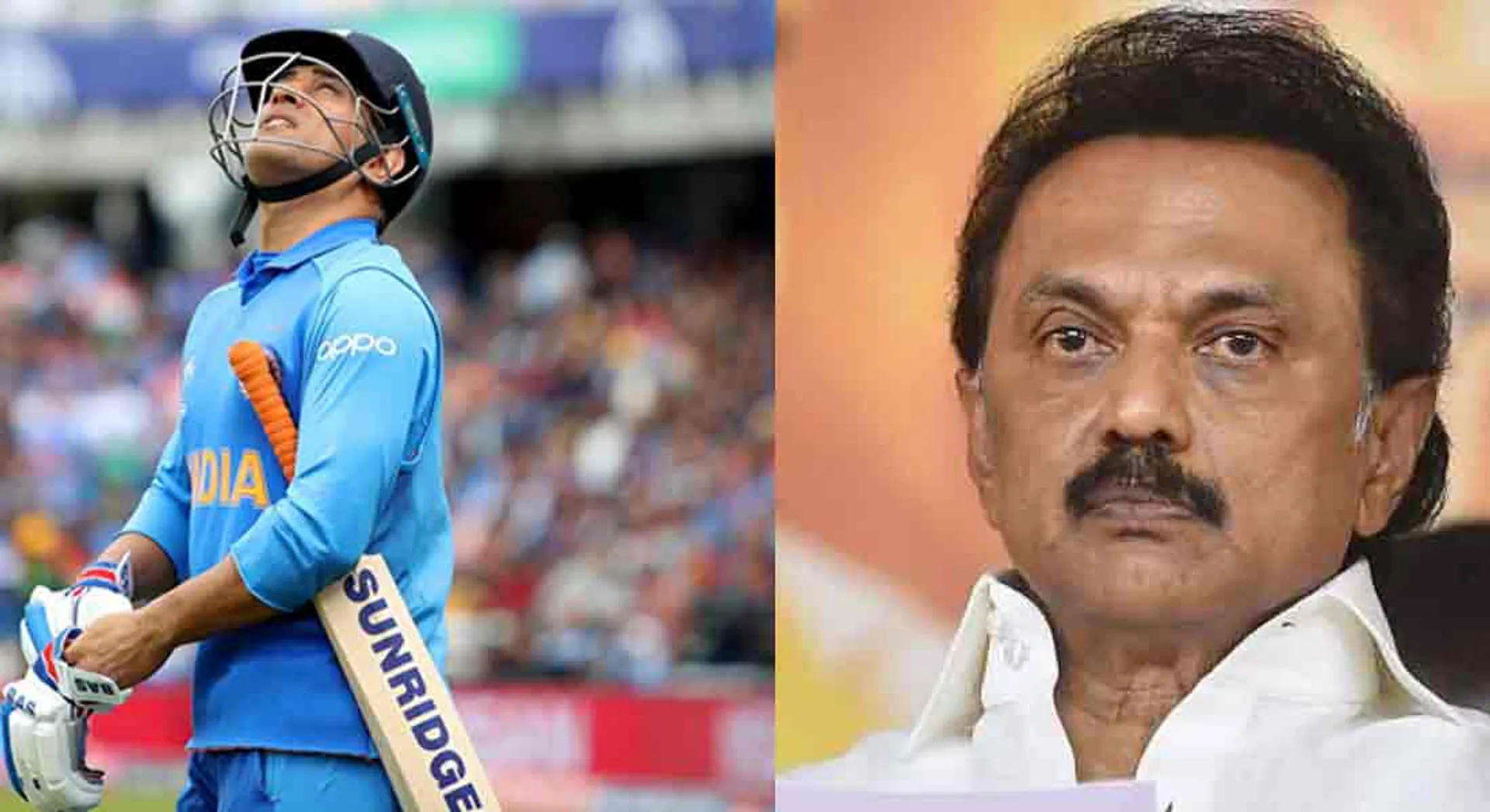  Dhoni's retirement brings pain ...- Stalin's twit