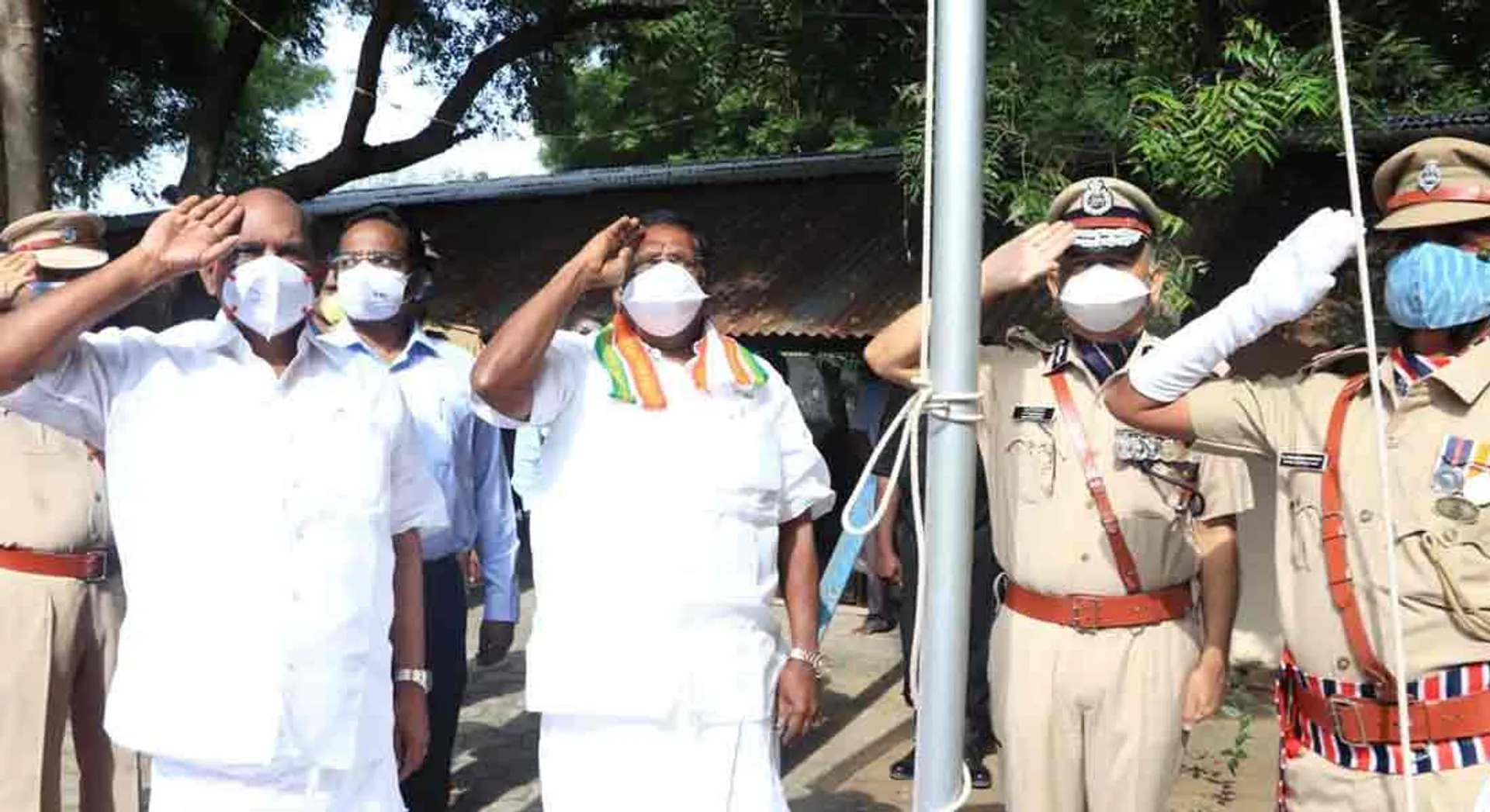  "Puducherry people must be ready for a freedom struggle again" - Chief Minister Narayanasamy's speech!