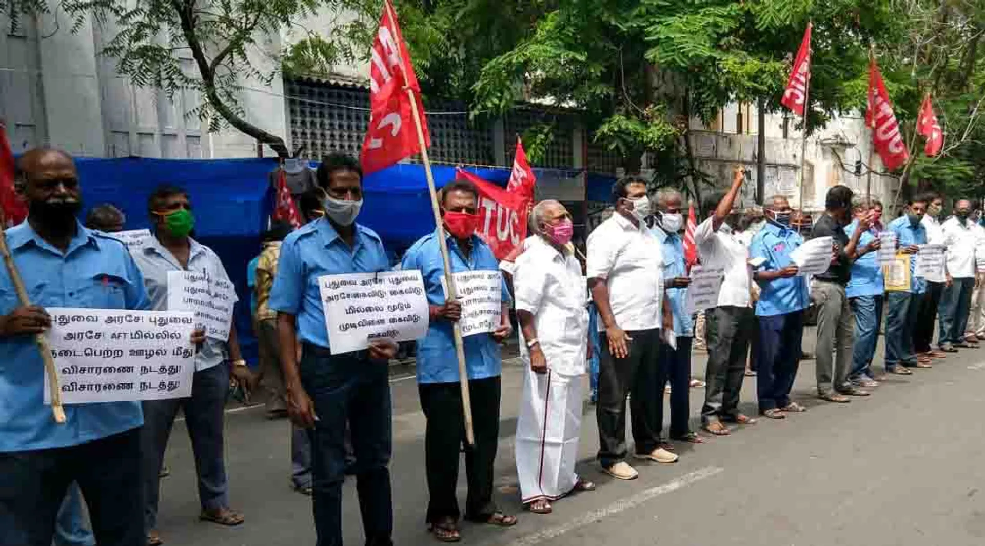 Demonstration by all parties