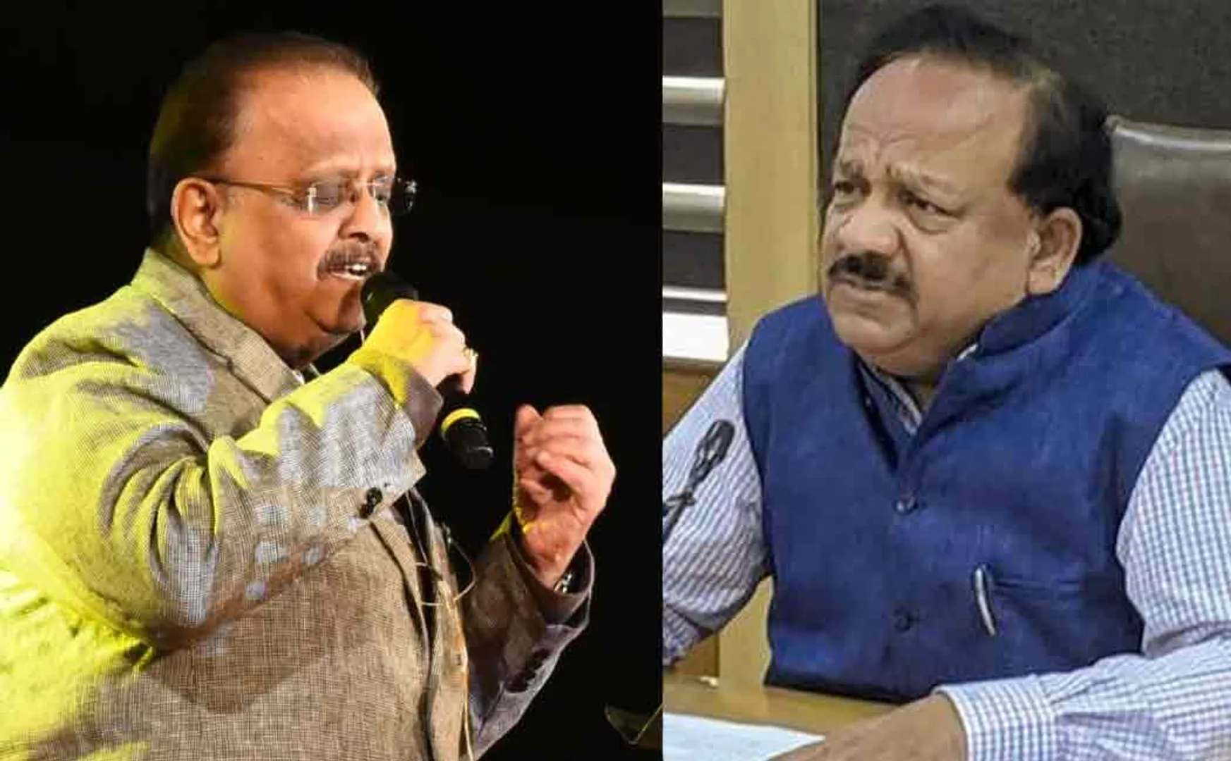 harsh vardhan about spb health