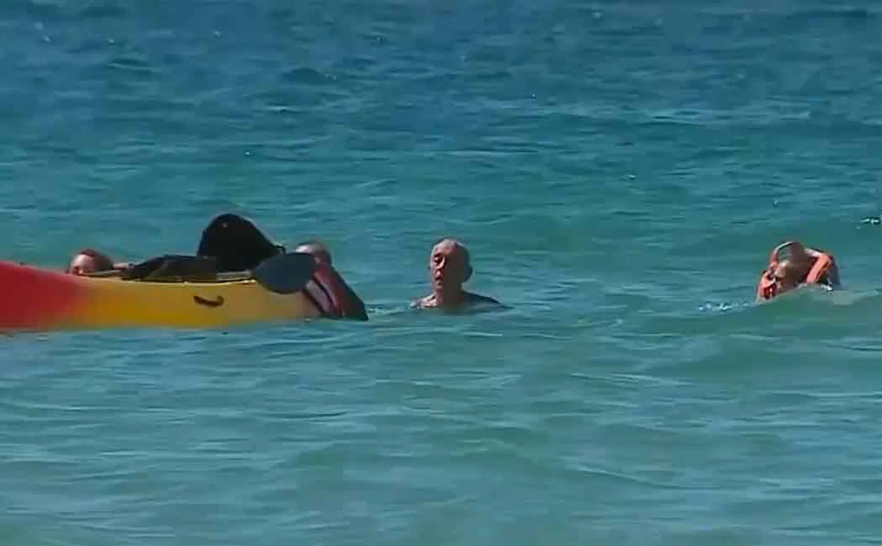 portugal president rescues two women stranded in sea