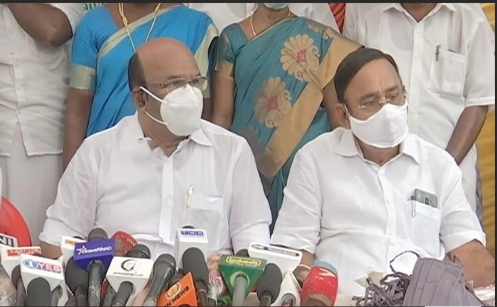 tamilnadu minister jayakumar press meet at chennai 