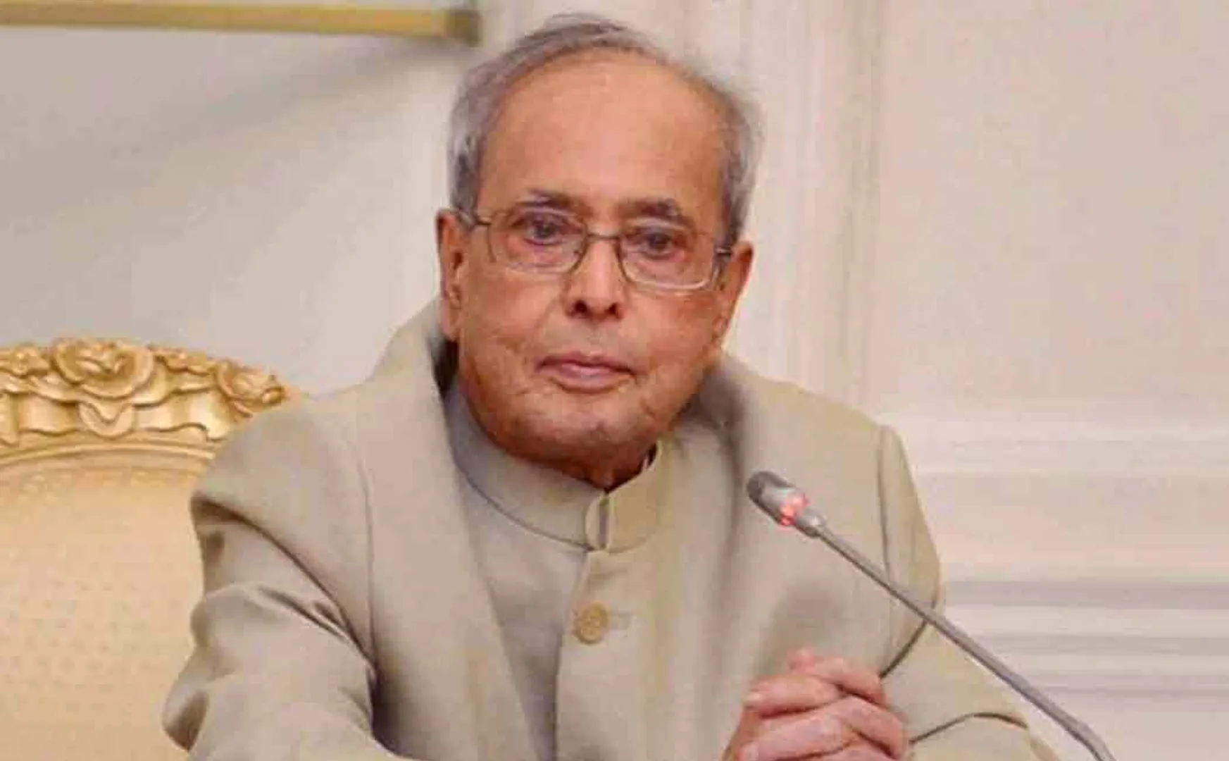 pranab mukherjee health status