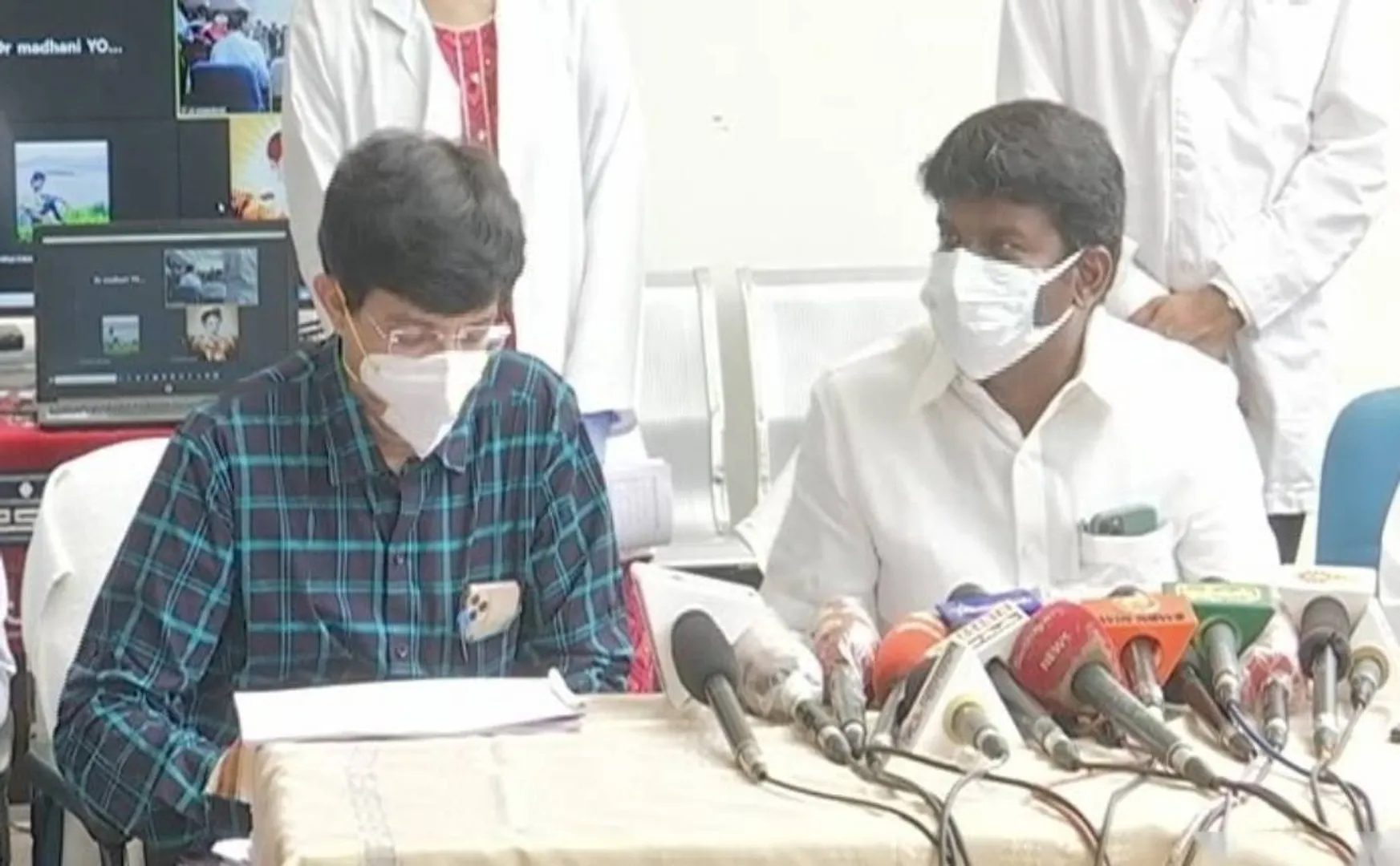tamilnadu health minister vijayabaskar press meet 