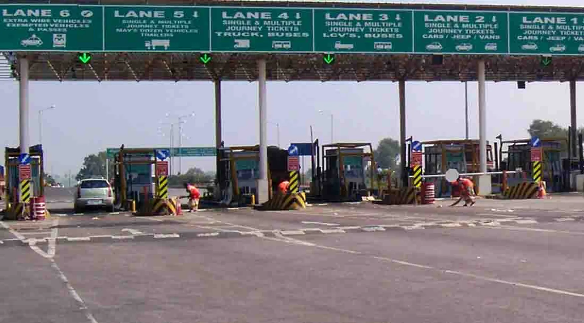 toll plaza