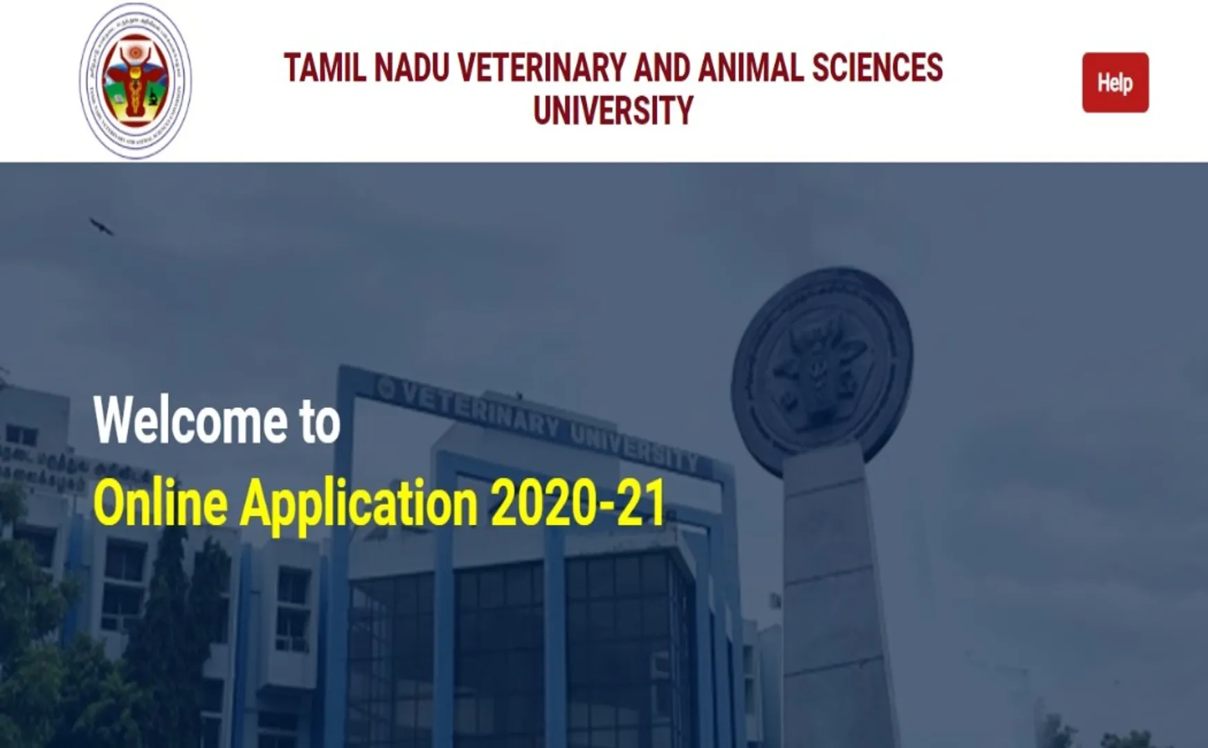 tamilnadu veterinary and animal science course apply now 