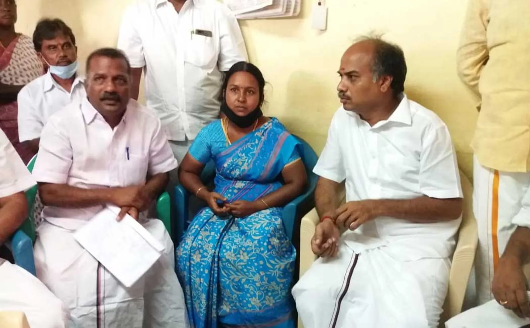 DMK's assurance to the Panchayat President ...