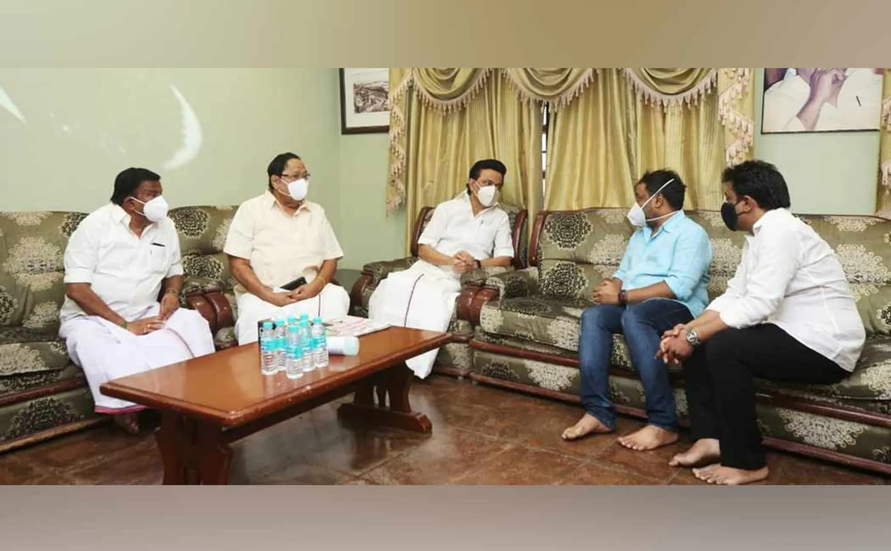 MK Stalin's condolences to Raghumankan's family