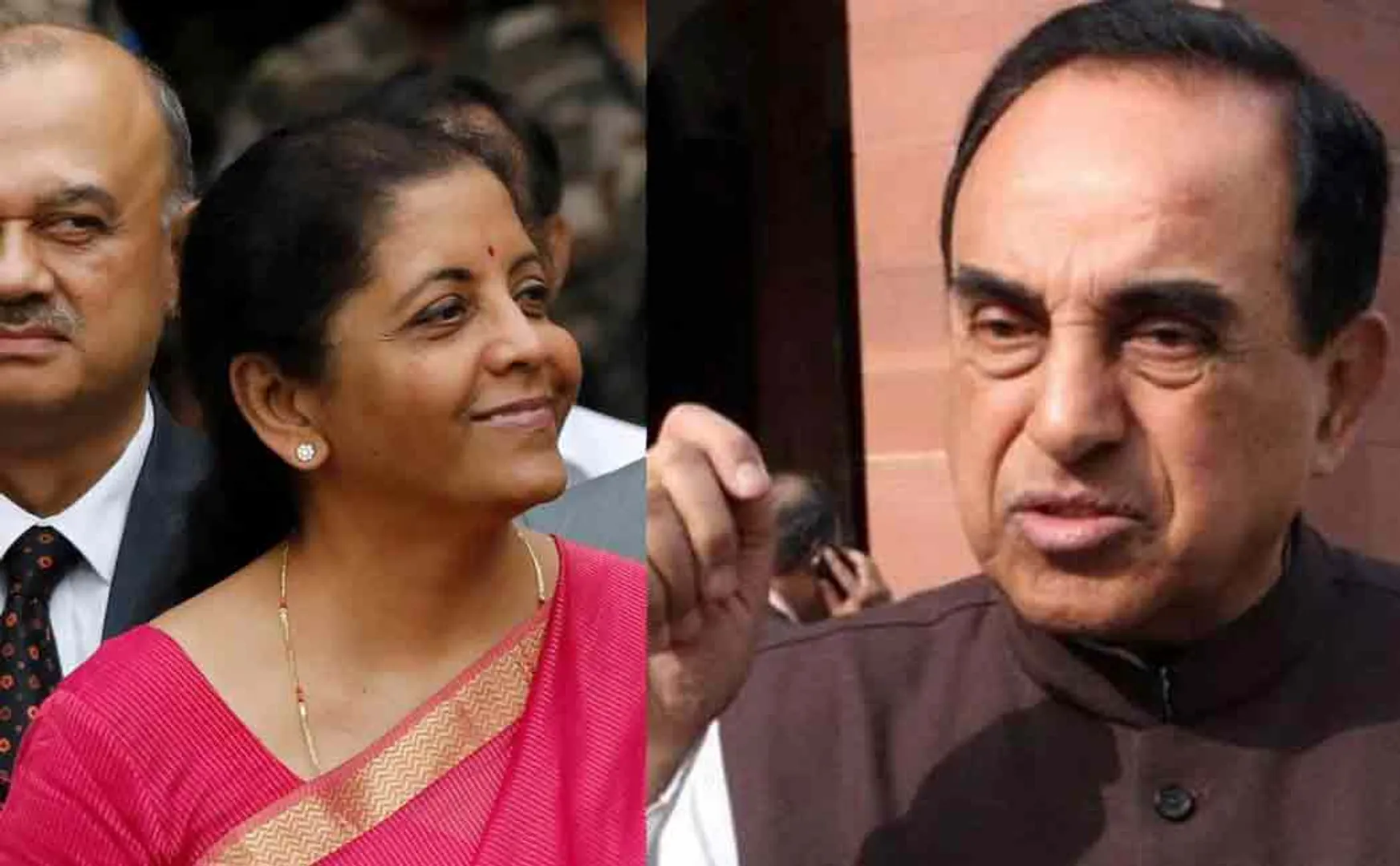 subramanian swamy about nirmala sitaraman speech