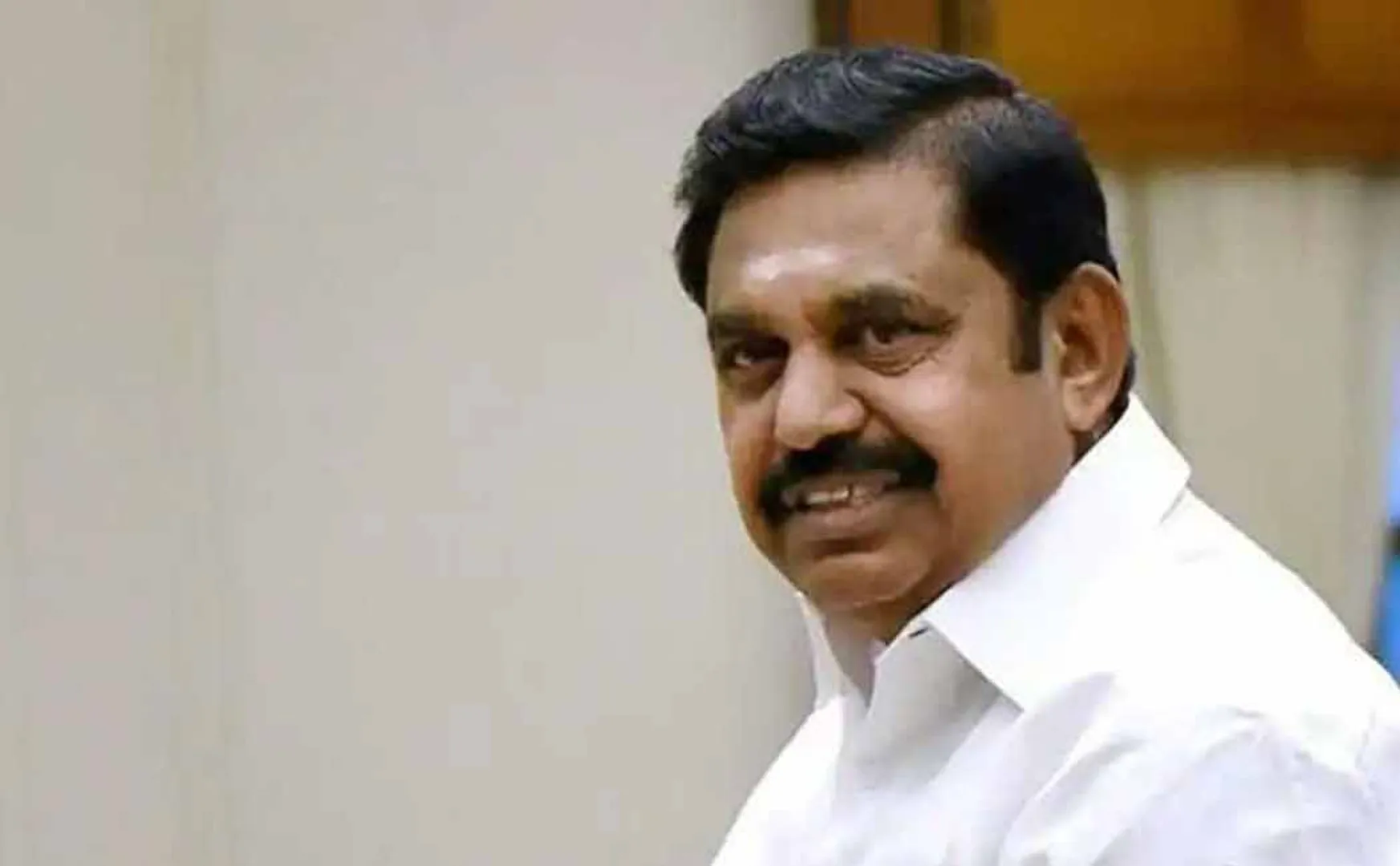 Is the corona test reduced due to CM palanisamy visit 