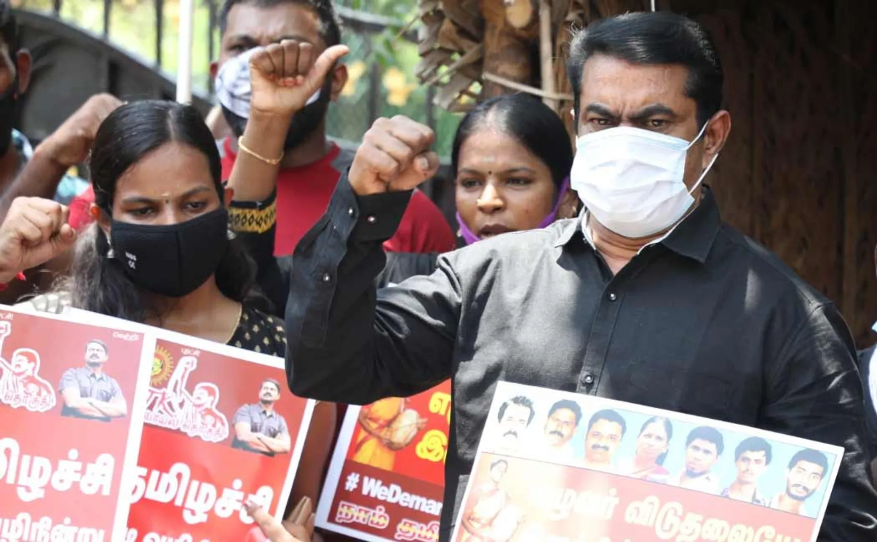 Seeman Stressed Government to release 7 tamilians  