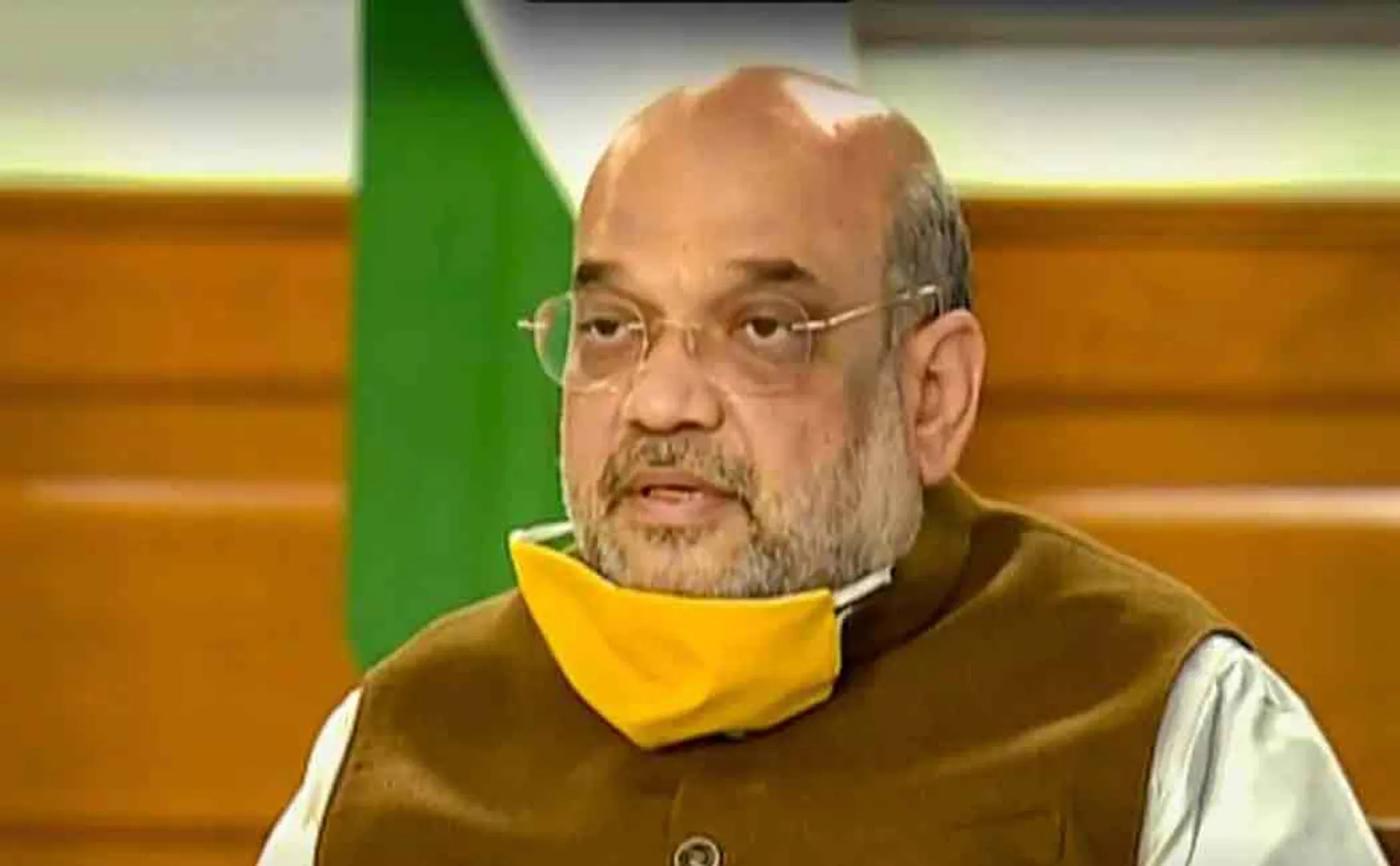 amitshah returned from hospital after treatment