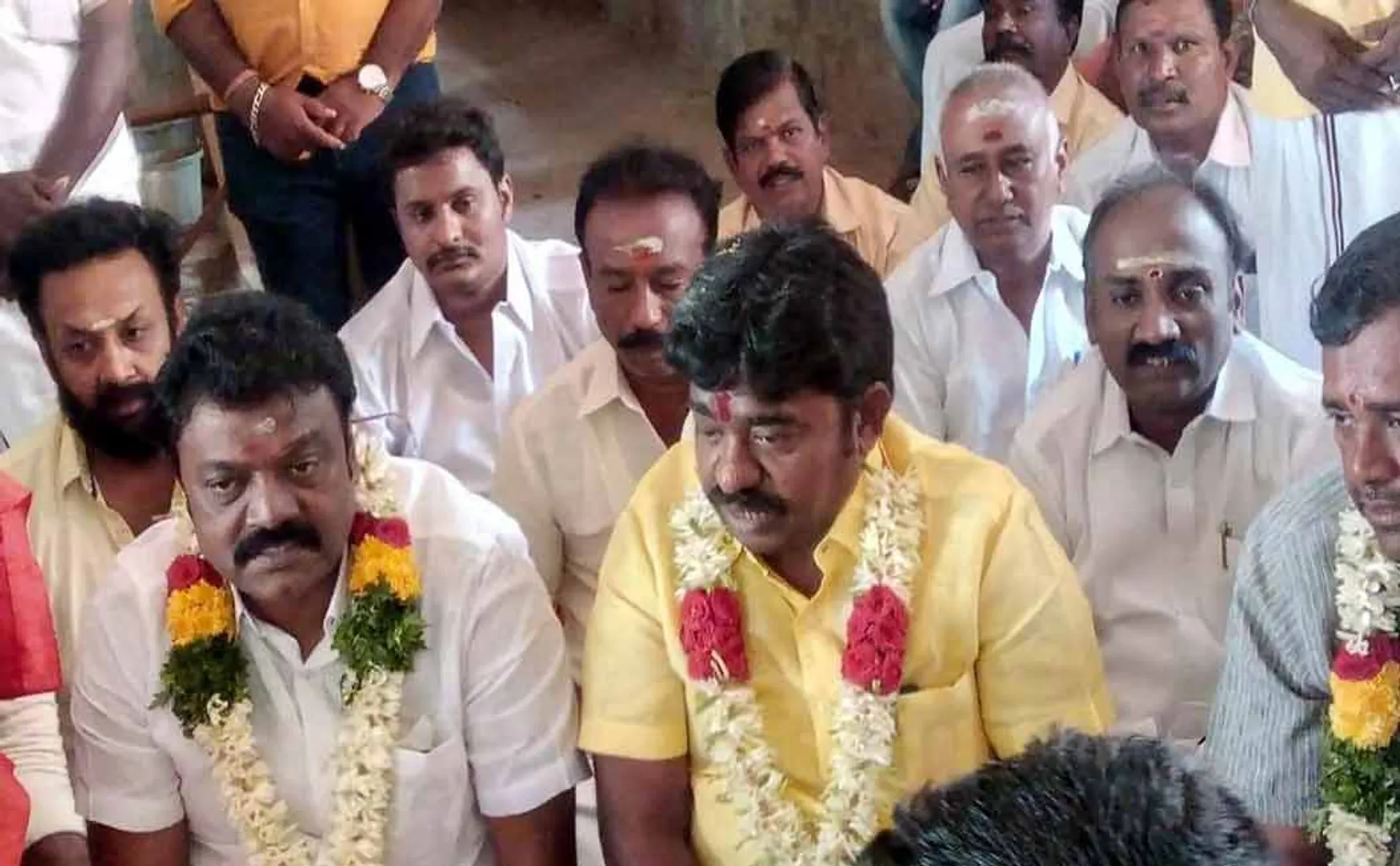 Ruling party MLA worshiped 
