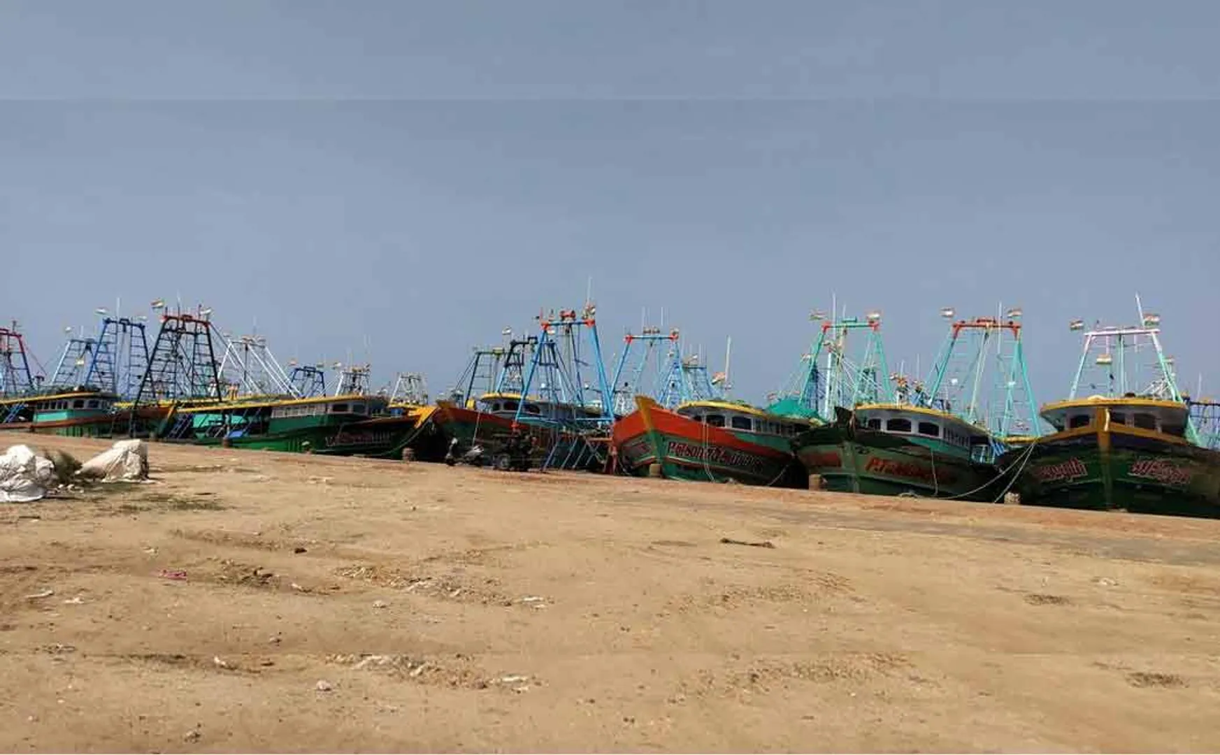 Undocumented boat in Karaikal port being used for smuggling