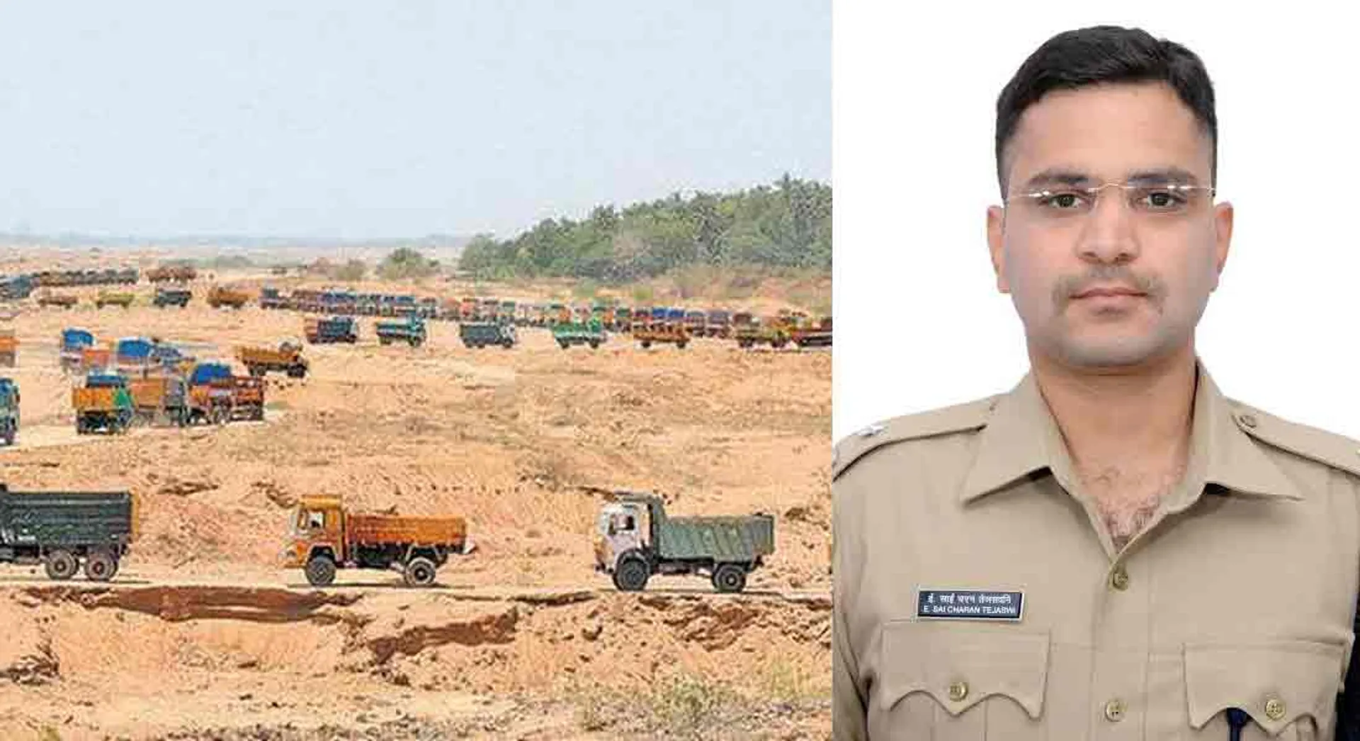  Strict action if involved in sand theft! Theni SP warning !!