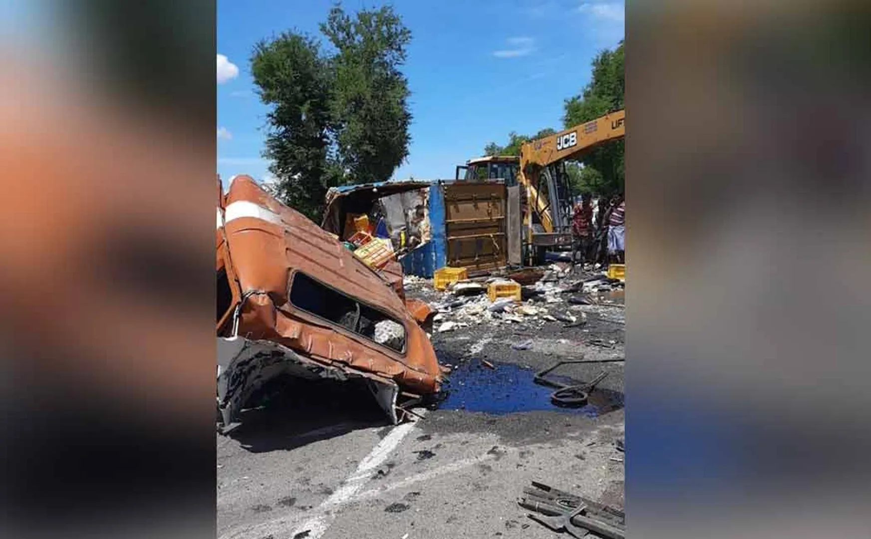  car lorry incident  near cuddalore 