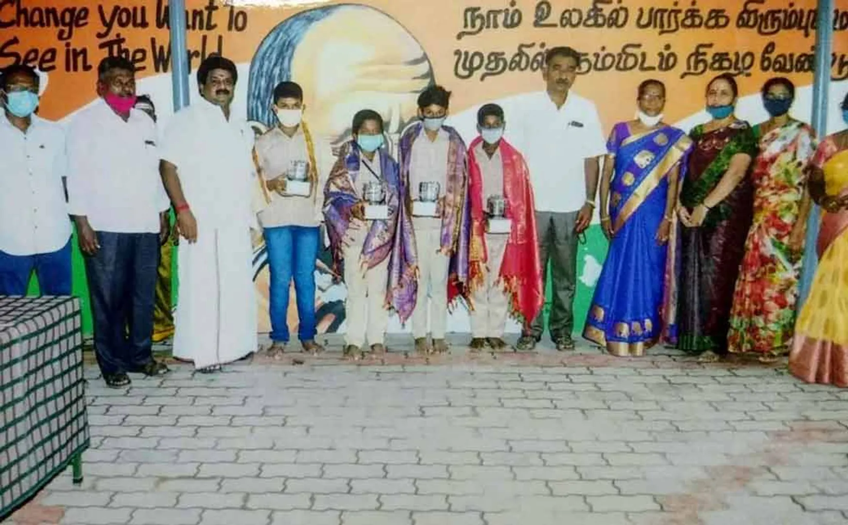 National Aptitude Test at Chidambaram Municipal School for 7 consecutive years