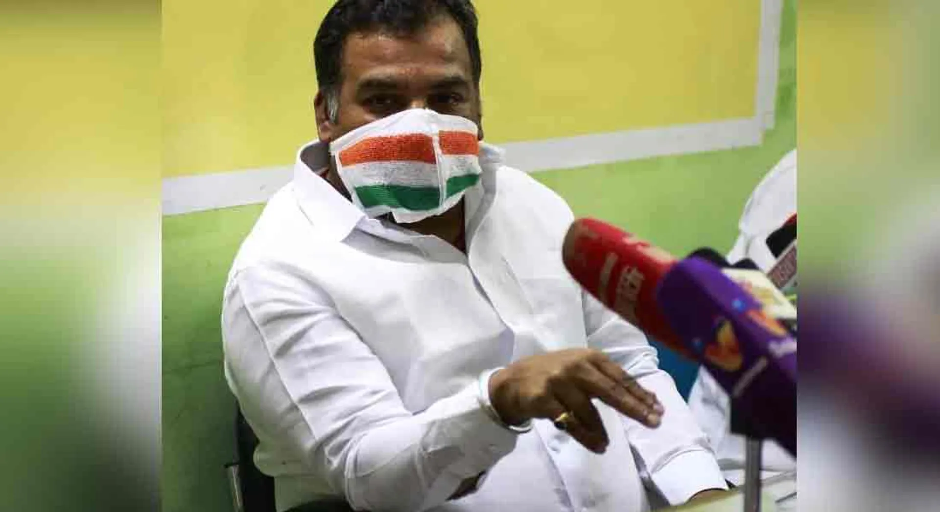 "All corrupt ministers will go to jail." -Congress MP manikkam Tagore