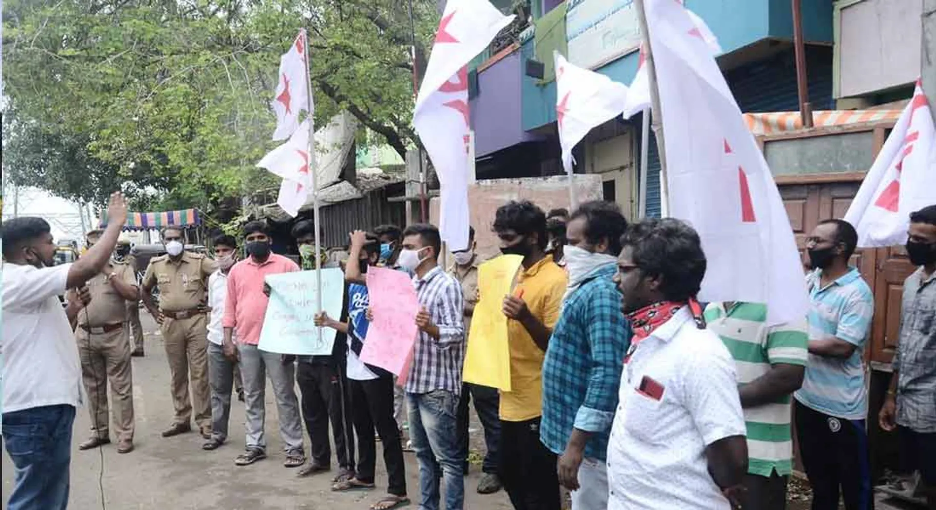 neet ban demonstration