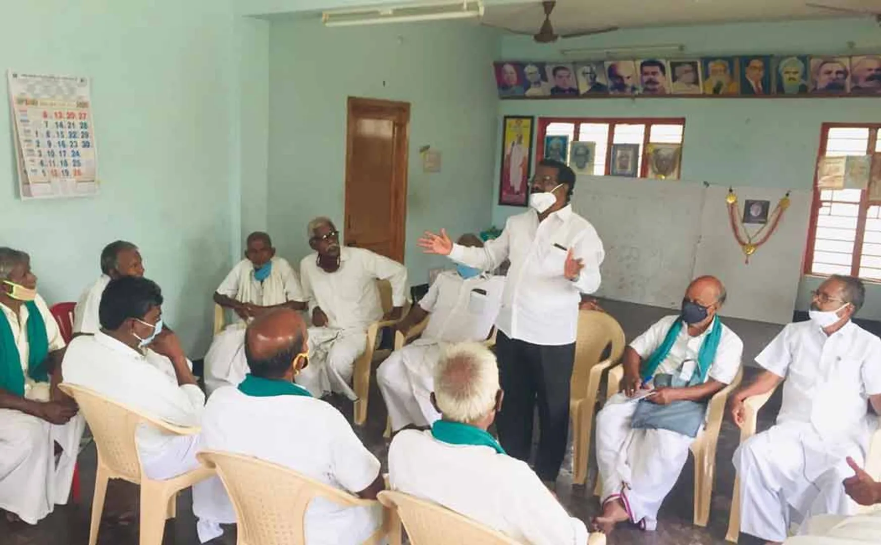 Attention demonstration on the day of the Chief Minister’s visit to the district; All Farmers Association decided at the meeting