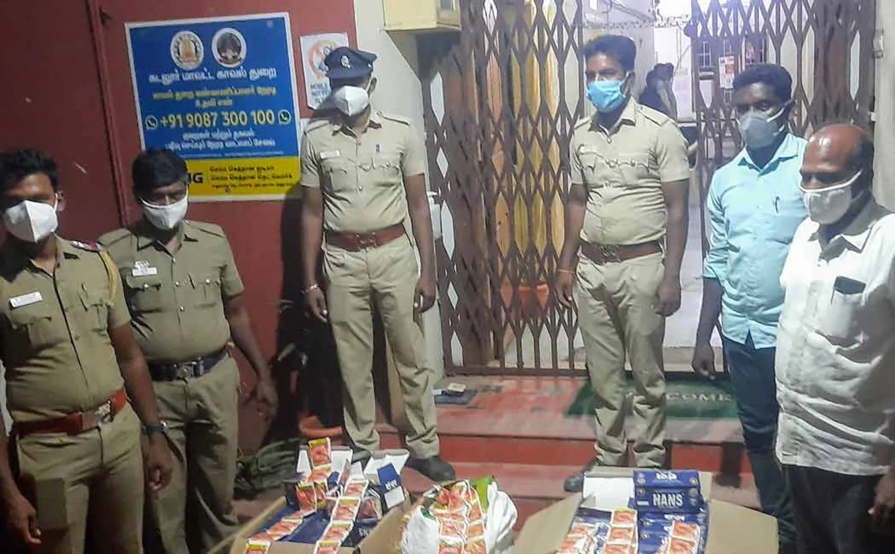 Police have seized drugs worth Rs 1 lakh 25 thousand
