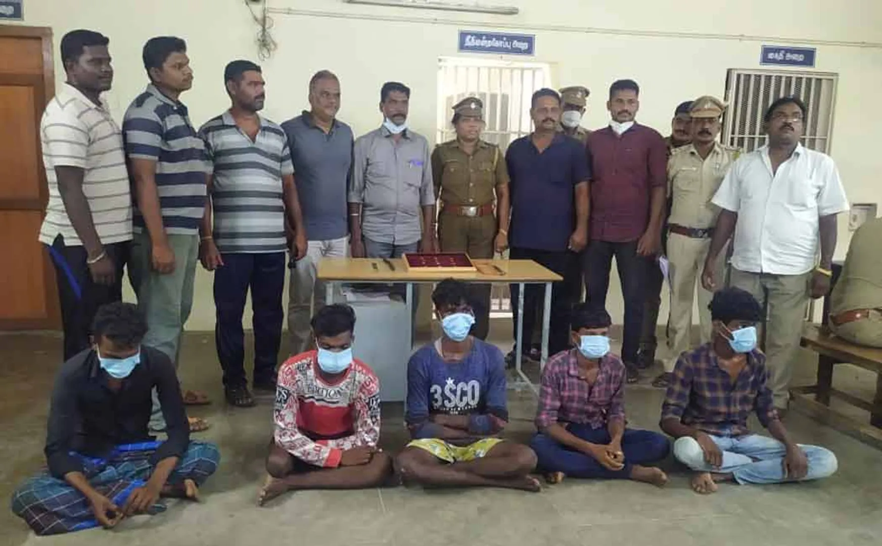 Serial Temple fund and asset thieves ! Five arrested! 