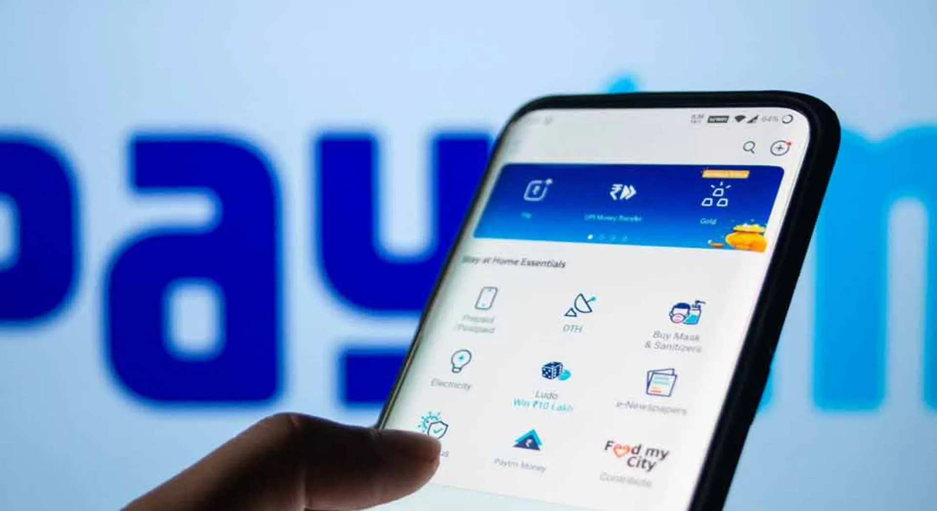 back on Play Store PAYTM