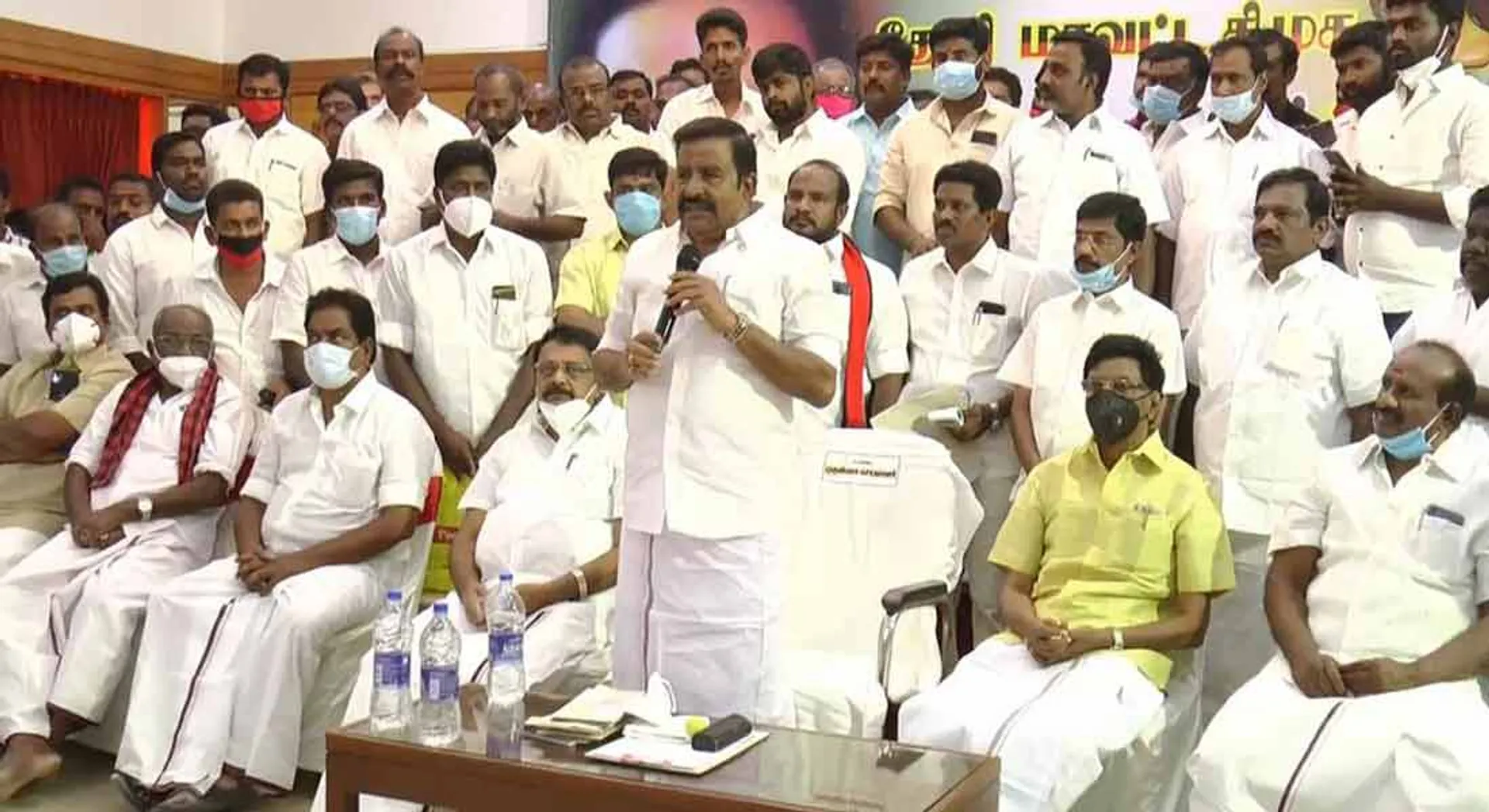 dmk kn Nehru speech