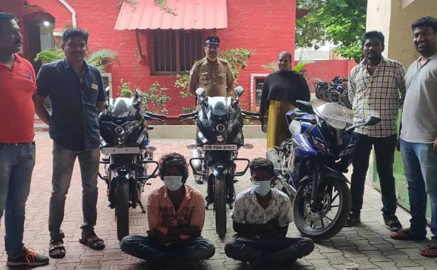  stealing and selling two-wheelers for drugs!