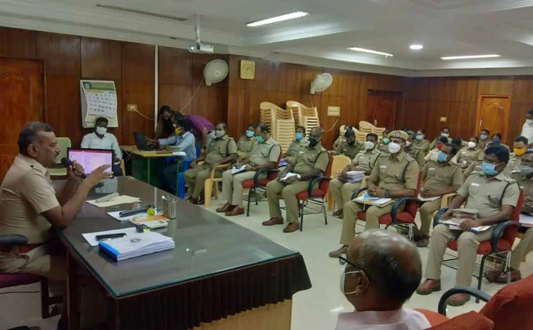 Crime Consultation Meeting at the Superintendent of Police Office