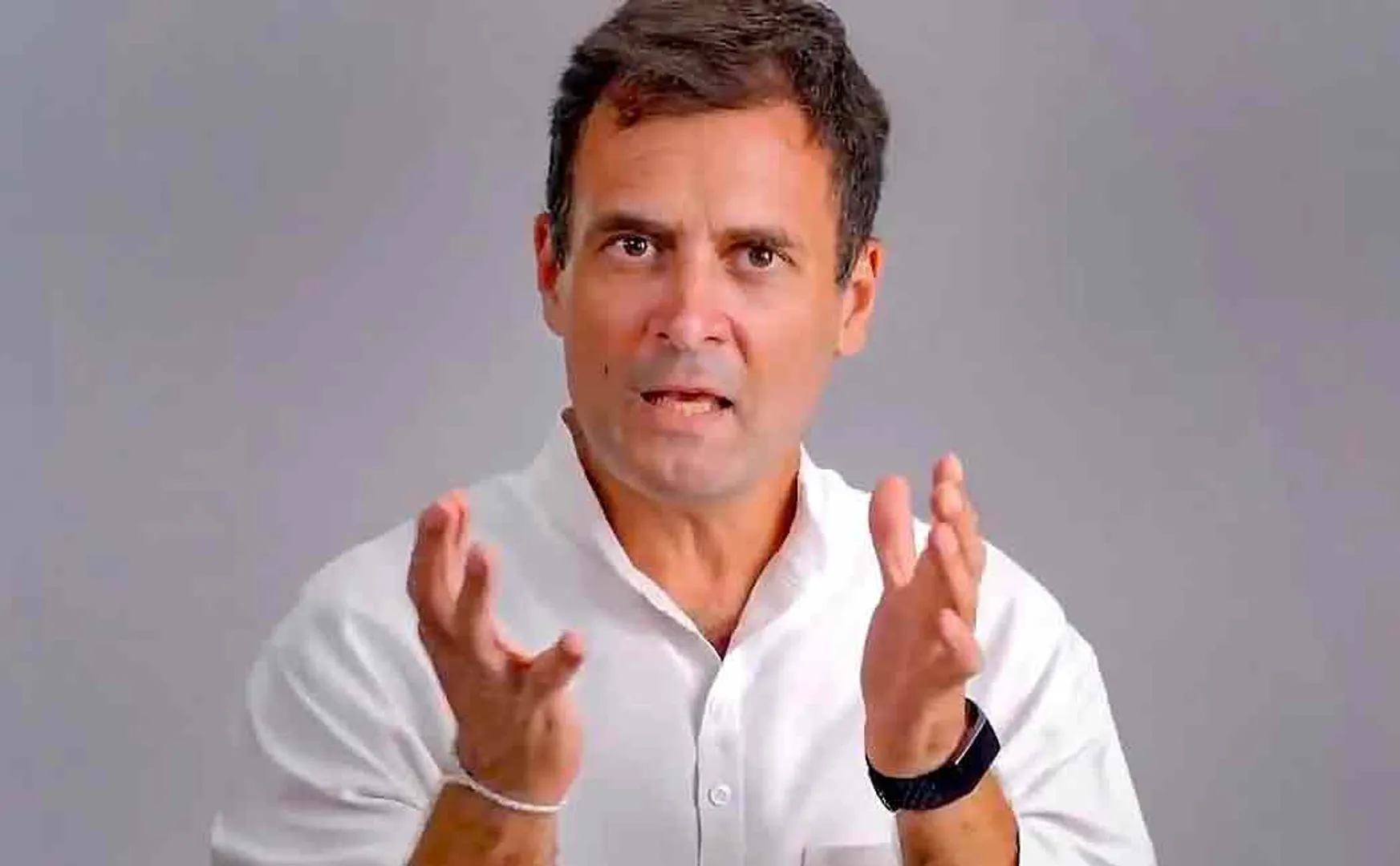 rahul gandhi about mp suspension