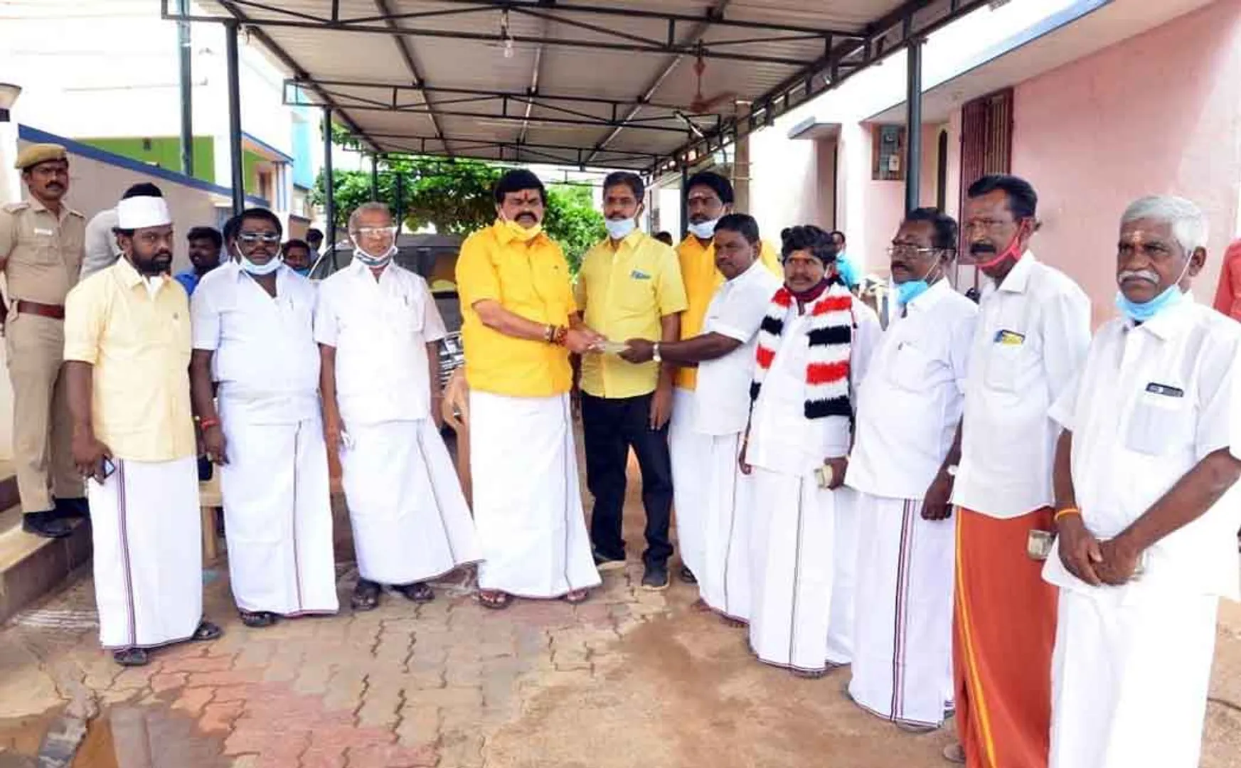 Happiness and Satisfaction- in Giving- MGR -saying -what the ministers- do