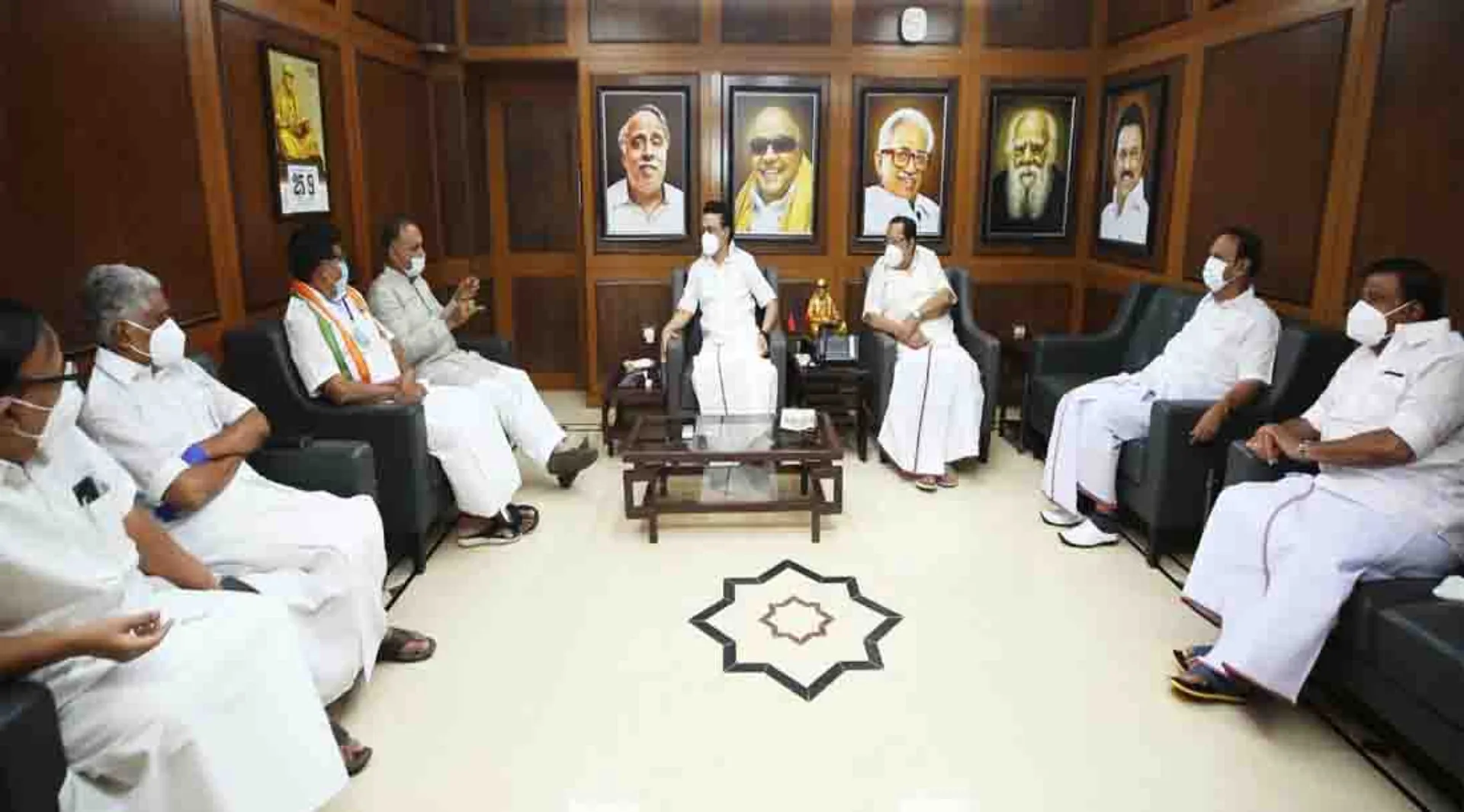 mk stalin - dinesh gundu rao - anna arivalayam