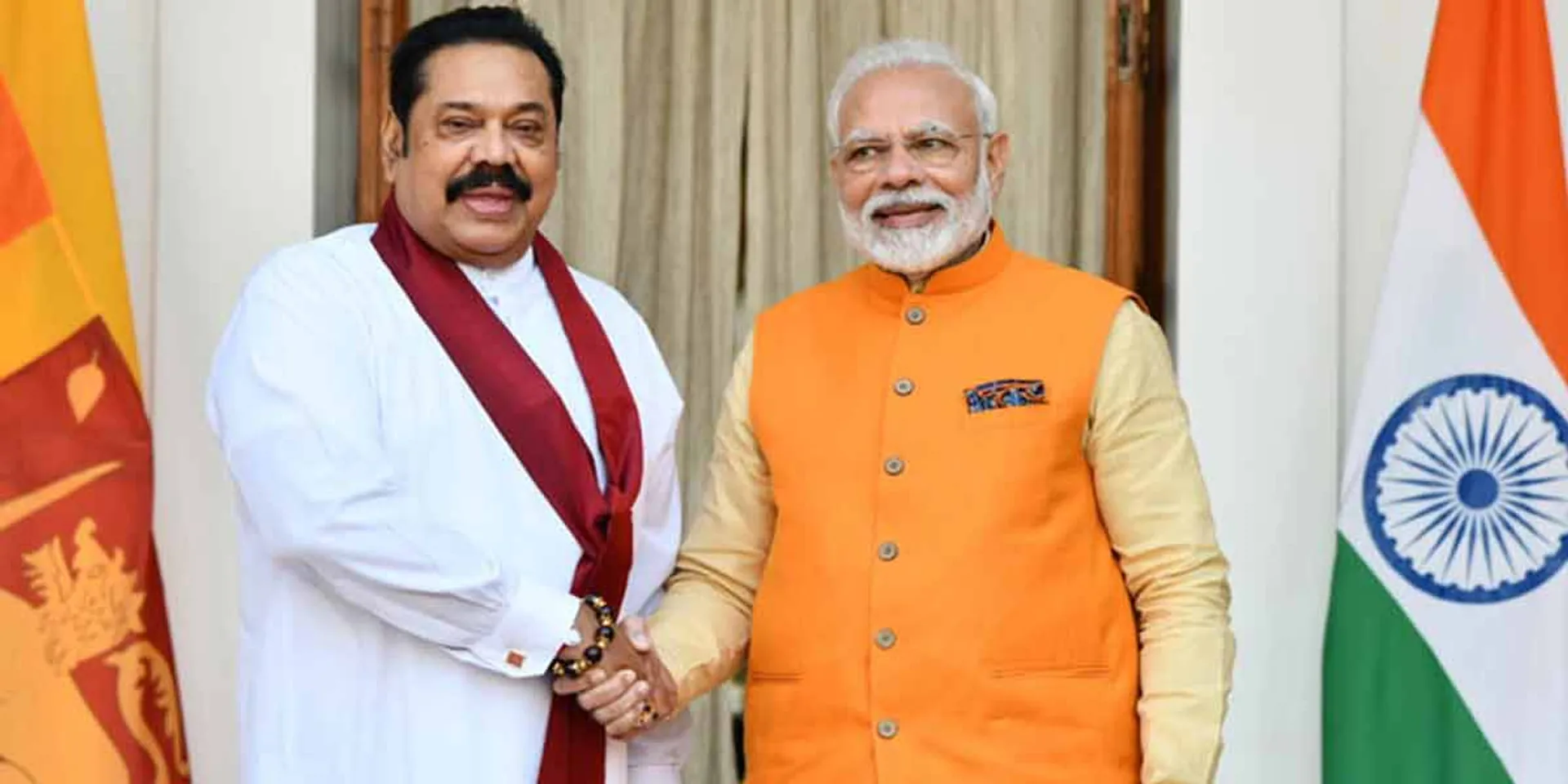 Delighted to address my friend Rajapaksa - Modi tweet in Tamil!