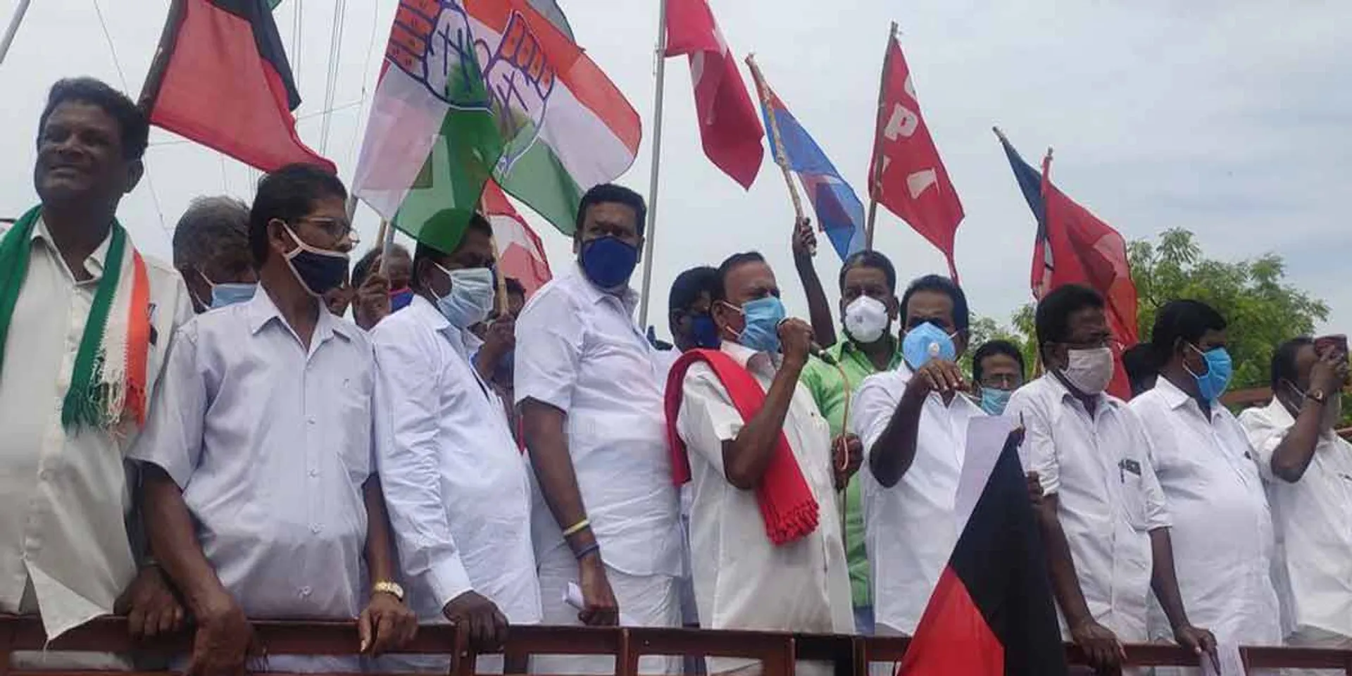DMK STRUGGLE IN PUDUKOTTAI