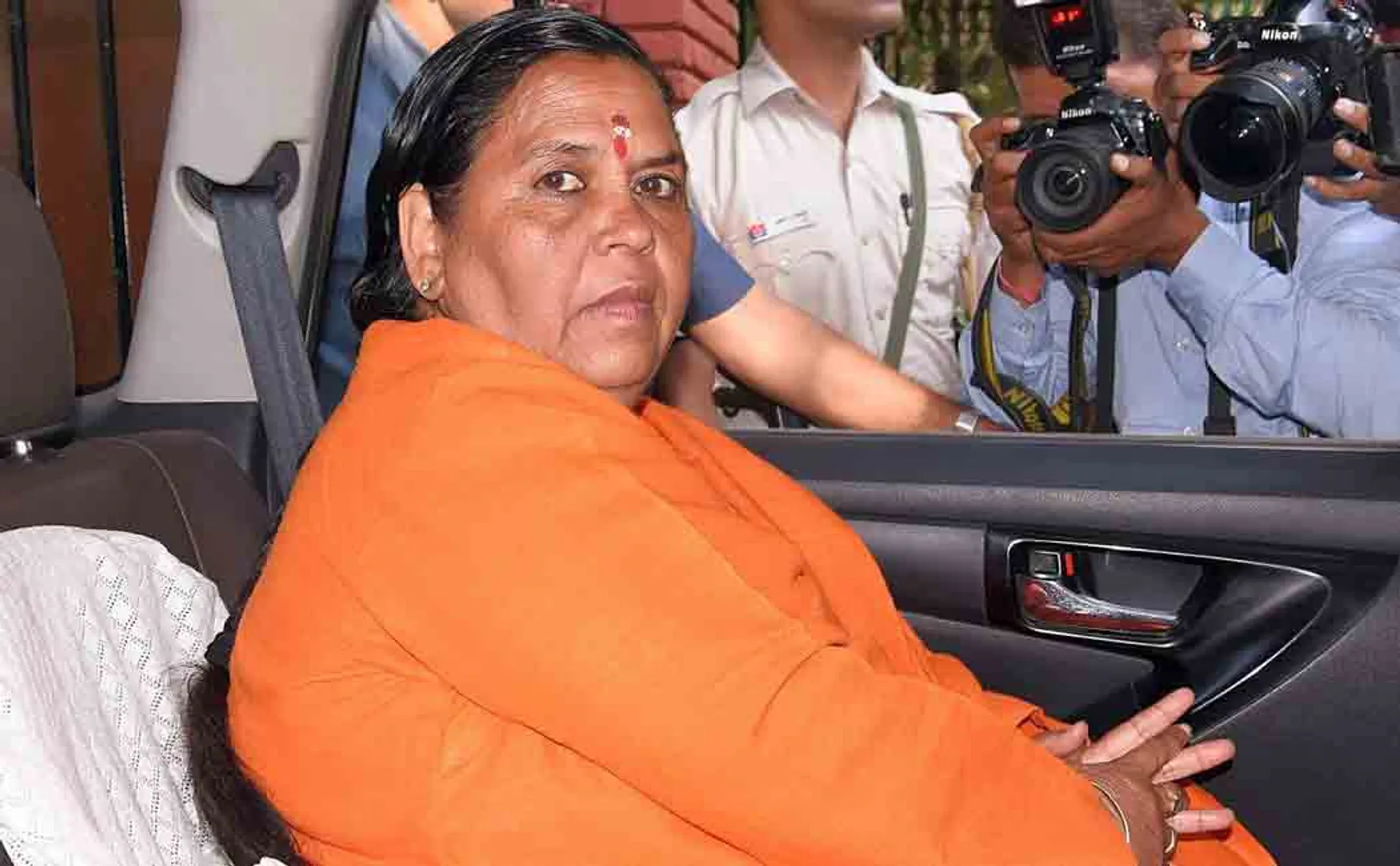 uma bharti admitted to aiims